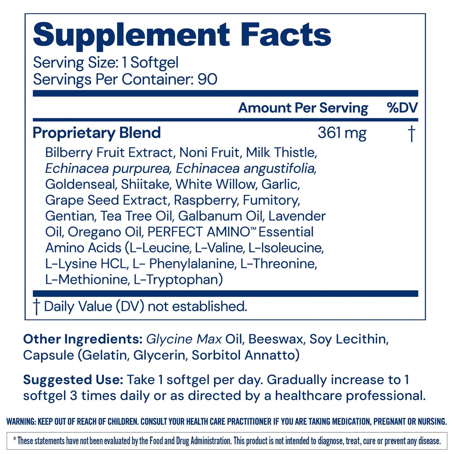 BodyHealth Gut Defense with PerfectAmino Softgels 90 Count