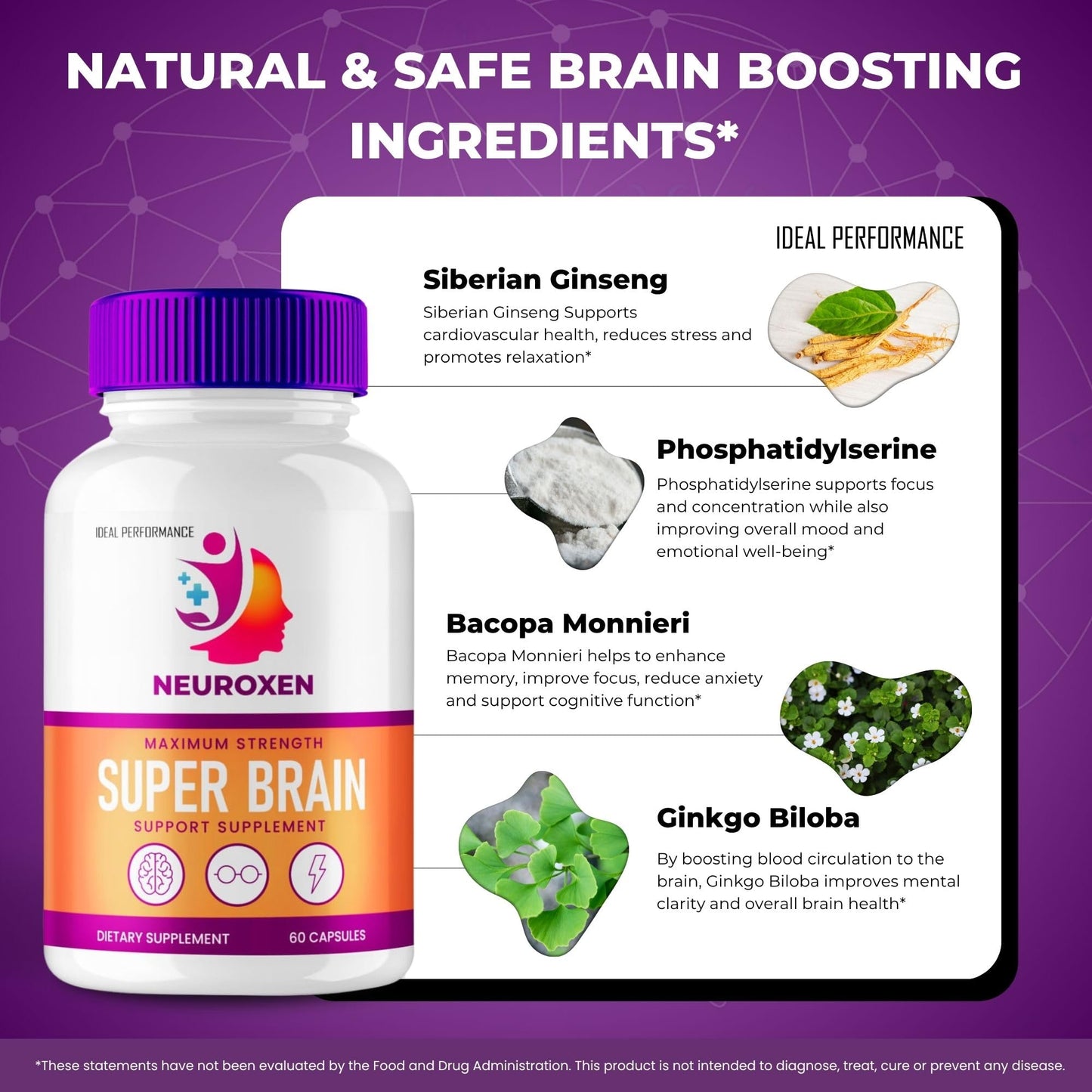 Ideal Performance Neuroxen 120 Capsules