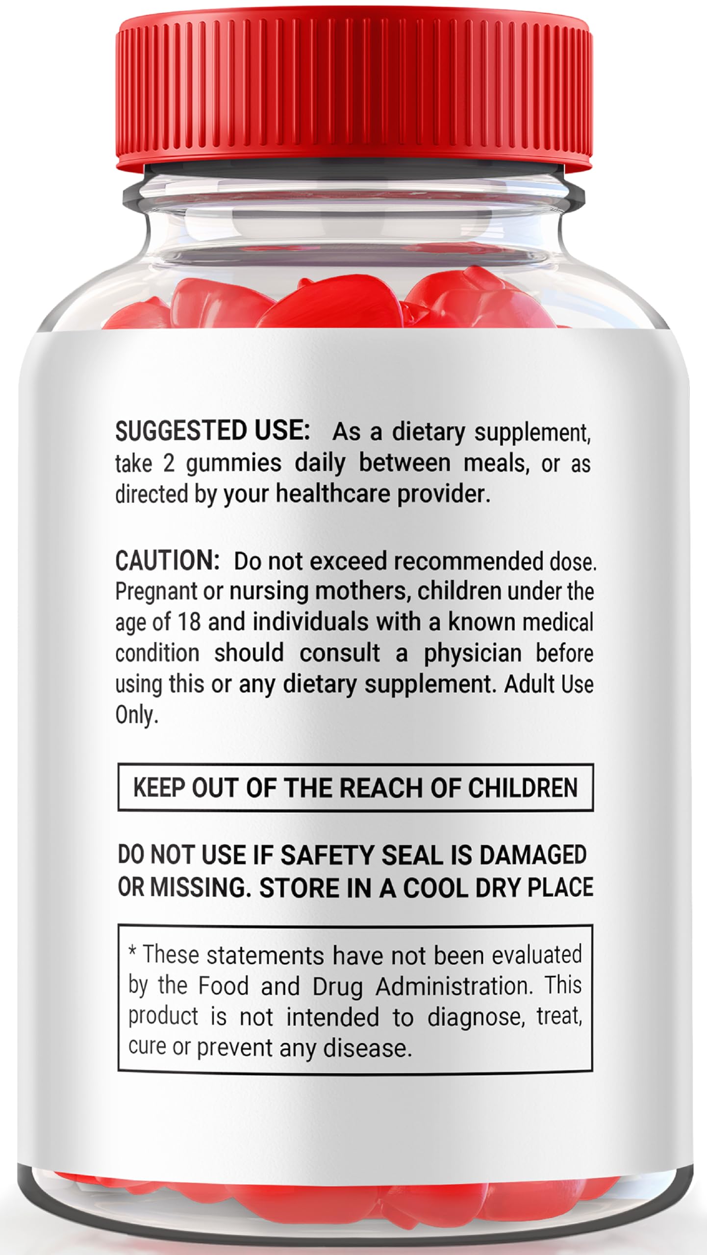 NutraRize Rapid Charge Keto + ACV Gummies, 120 Gummies
