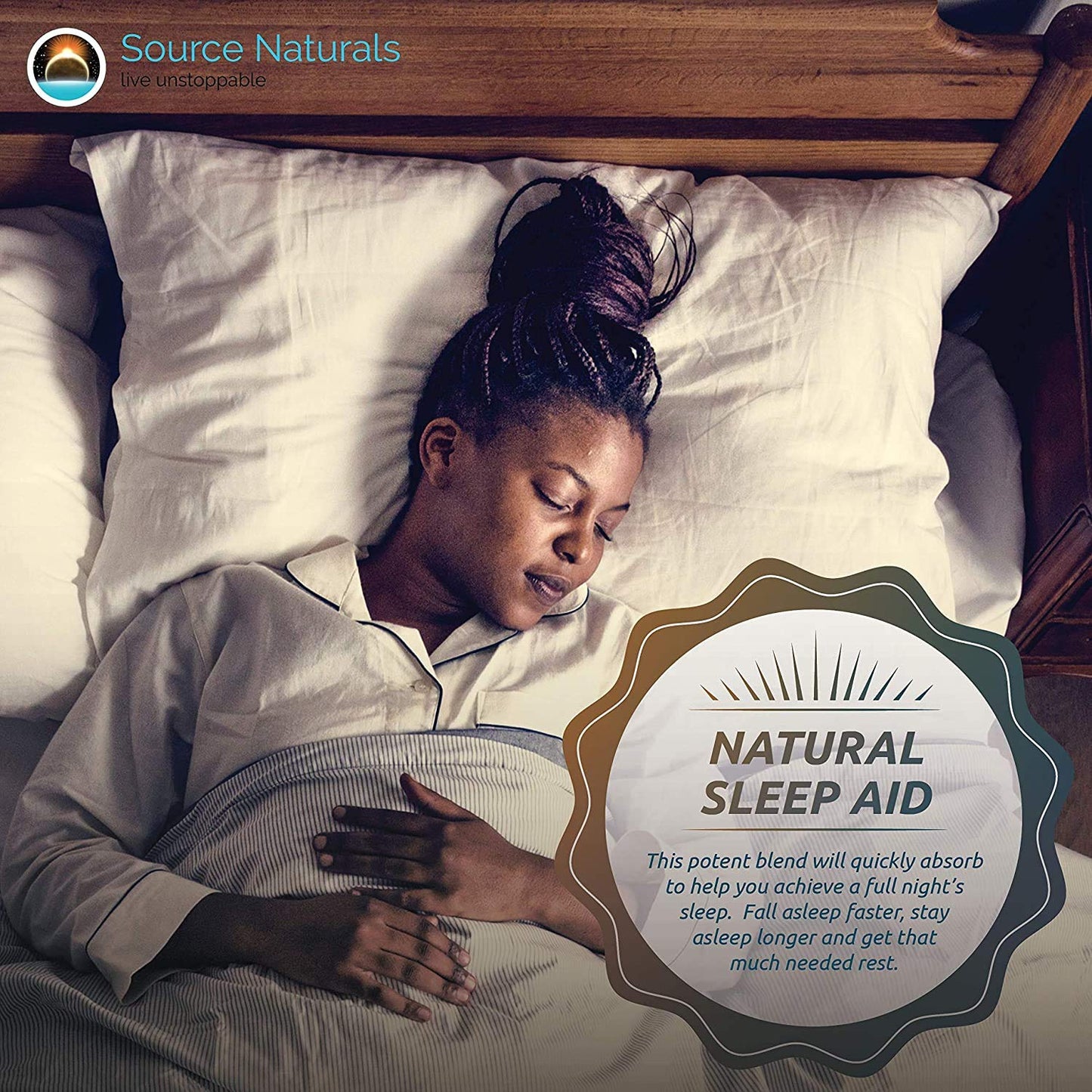 Source Naturals Sleep Science Melatonin 5 mg Tablets 60