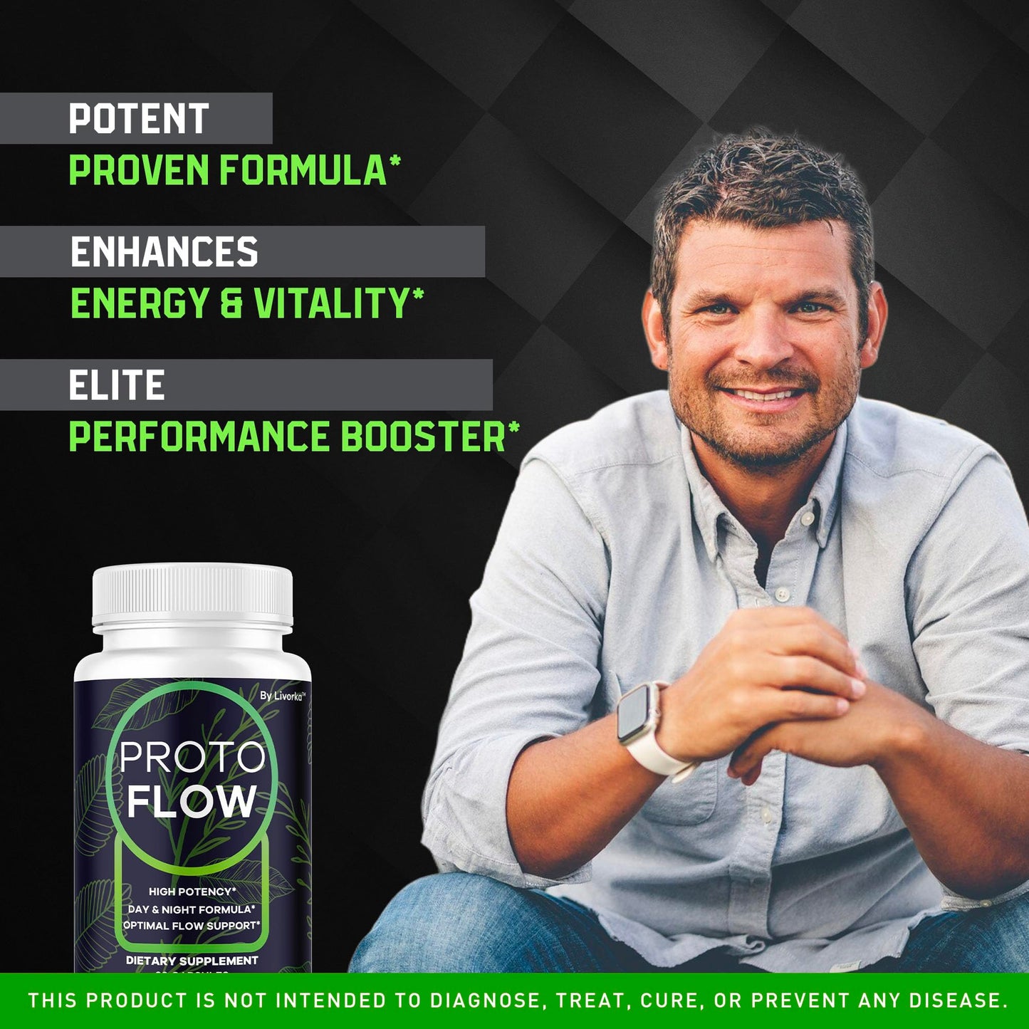 LIVORKA Proto Flow Capsule 180 Capsules