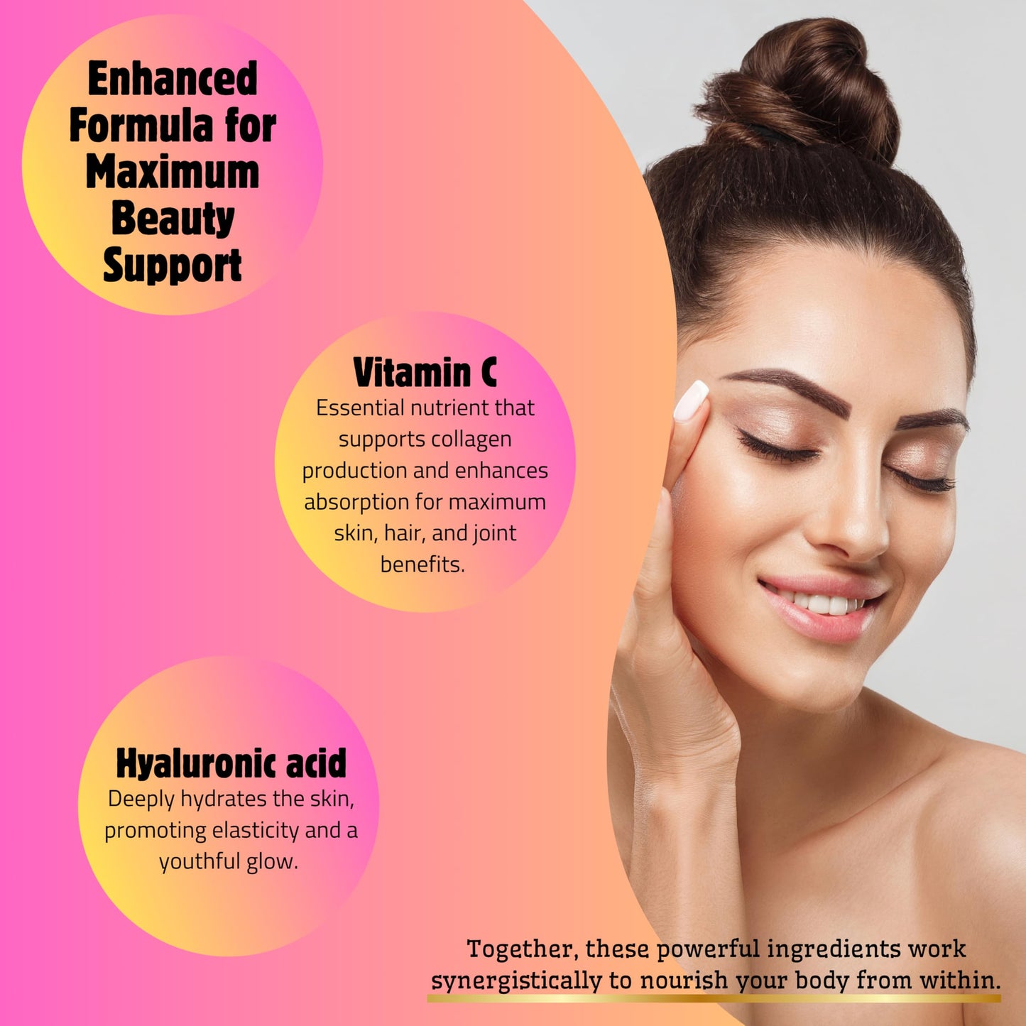 POWER SHAPE Collagen Peptides Powder, 16oz