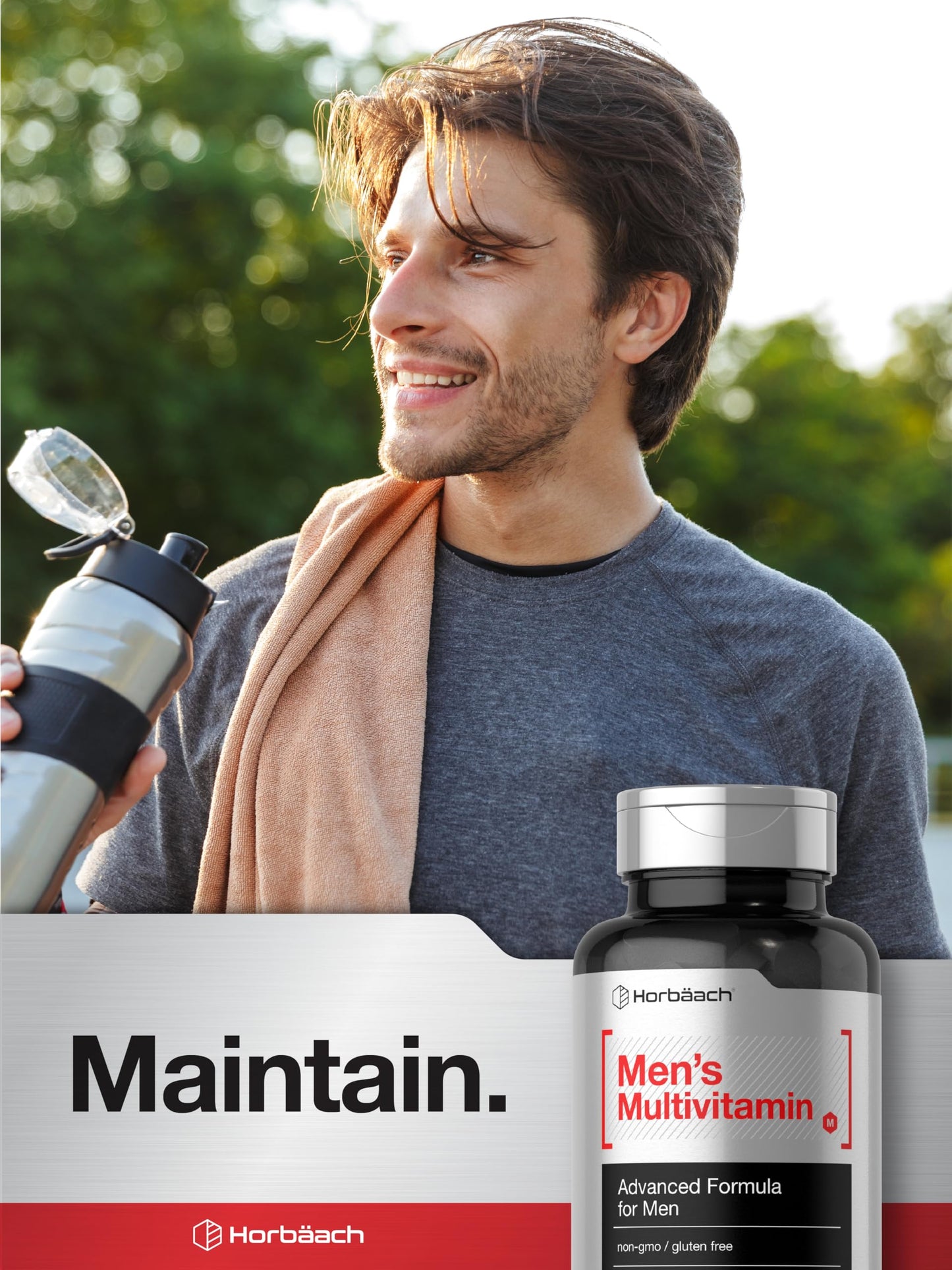 Horbäach Mens Multivitamin Caplets 60