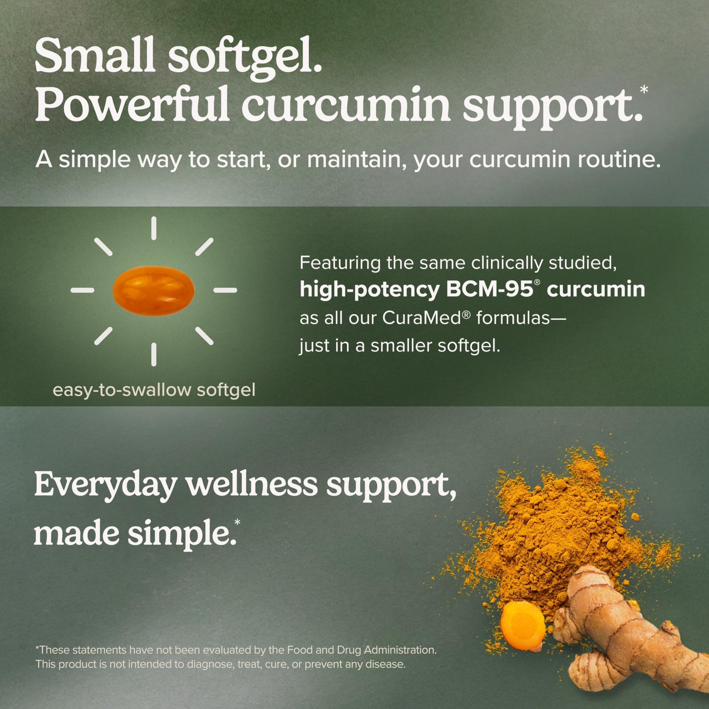 Terry Naturally CuraMed 375mg Softgels 120