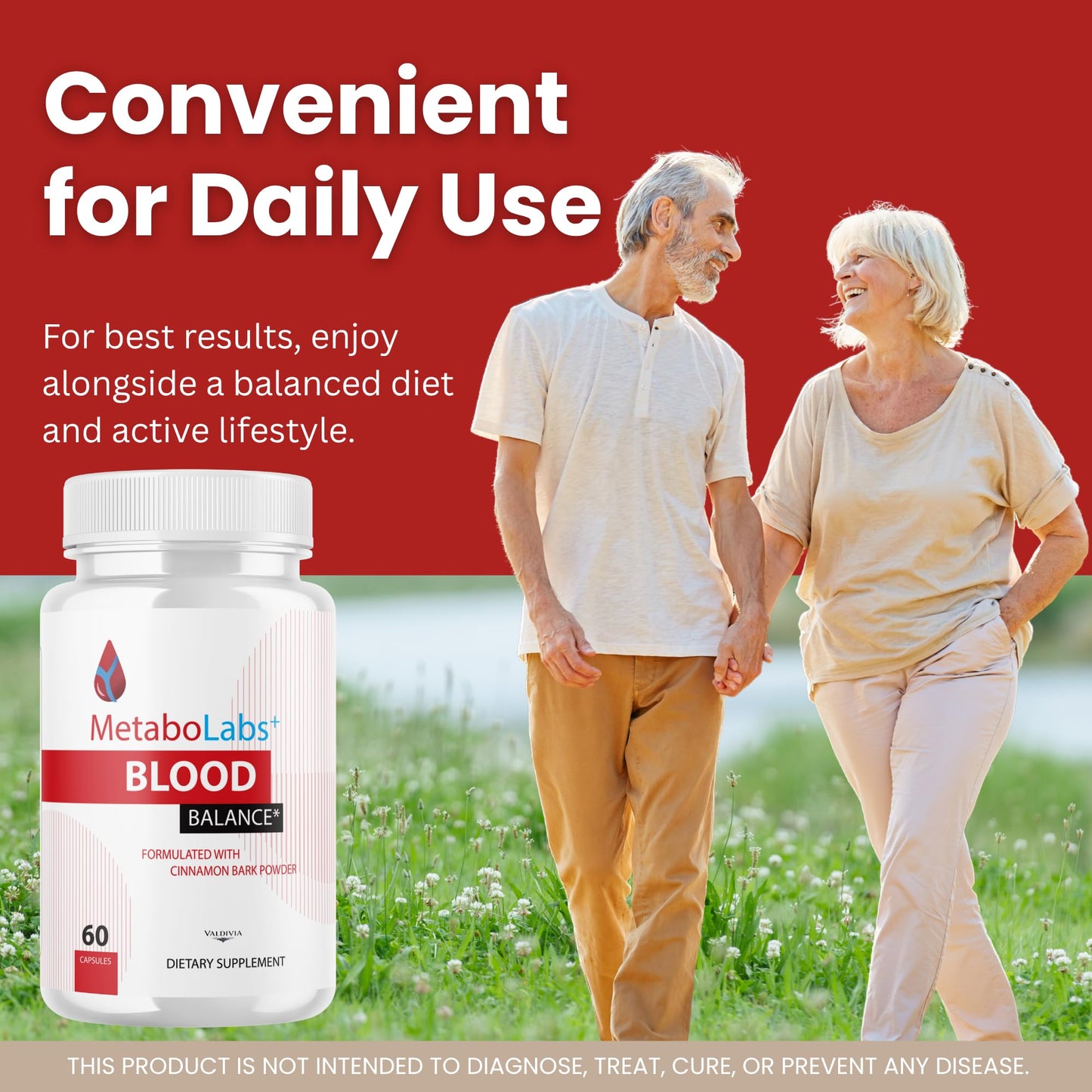 Valdivia MetaboLabs Capsules Blood Balance Supplement, 180 Capsules