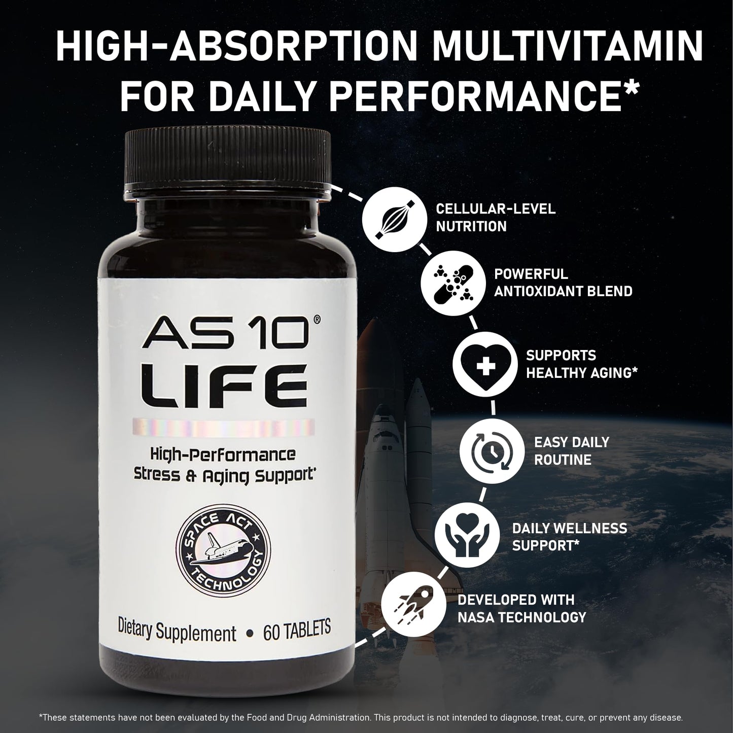 Nugevity AS 10 Life Tablet 1 Count