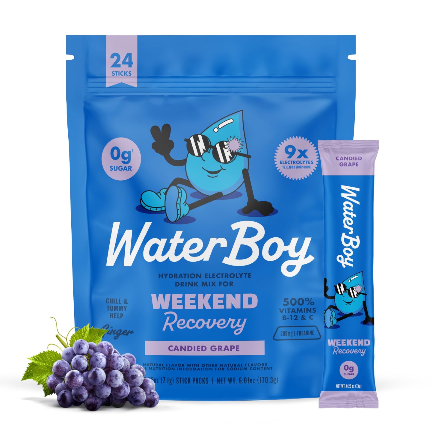 Waterboy Weekend Recovery Powder 6.42 Ounce