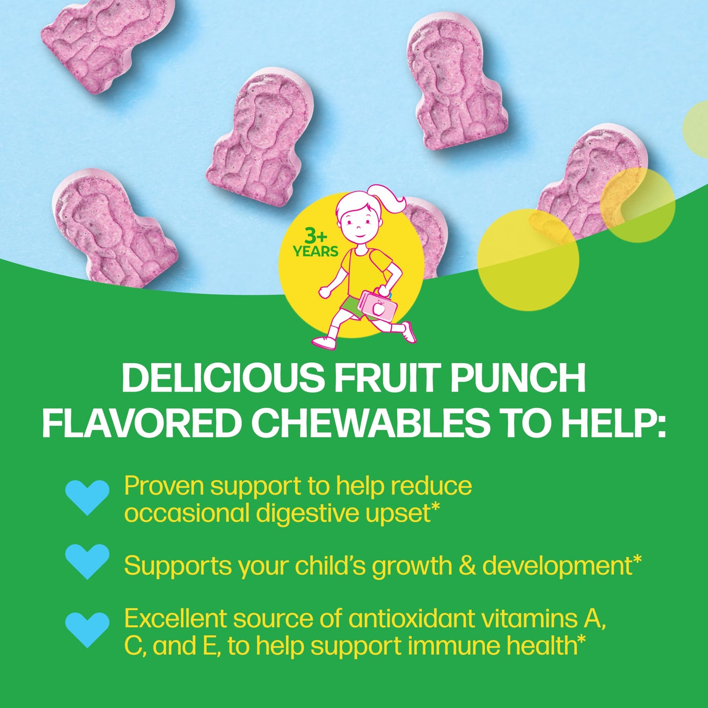 Culturelle Kids Complete Chewable Multivitamin + Probiotic For Kids Tablet, 90 Count
