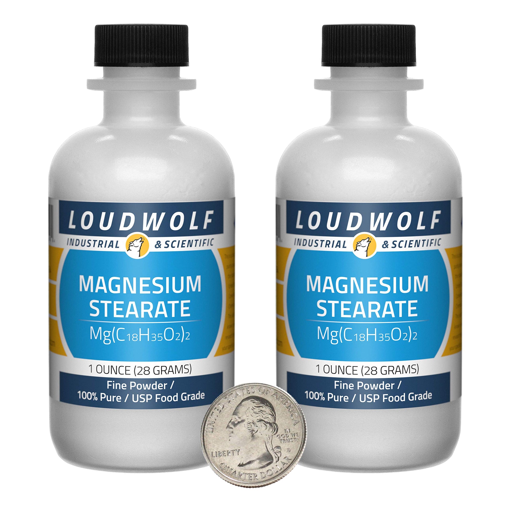 Loudwolf Magnesium Stearate Powder, 2 oz, Pack of 2