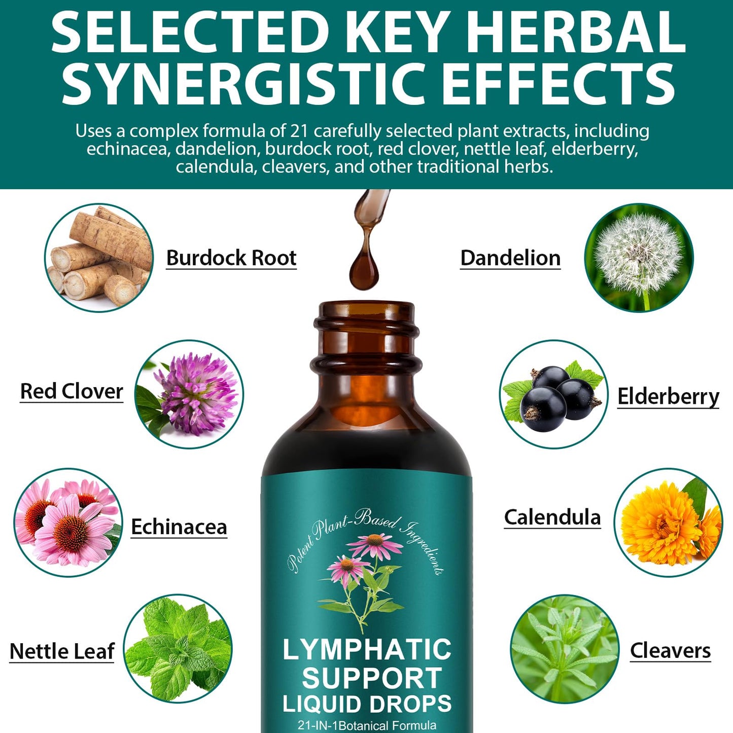 Frovetani Lymphatic Drainage Drops Softgel, 2 FL OZ