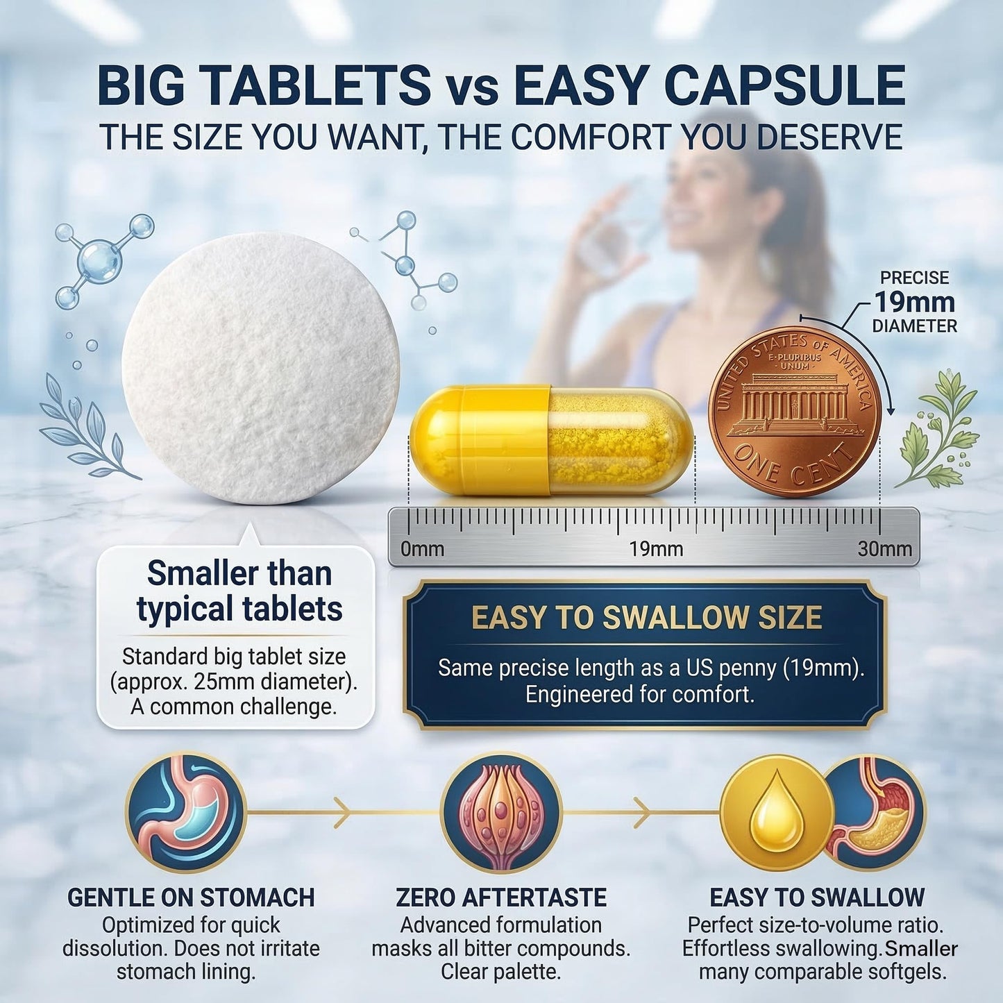 Kronaris GLP-1 AXIS Appetite Suppressant Capsule, 90 Count