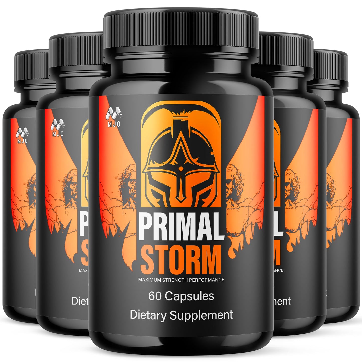 MJO Primal Storm Capsules 300 Capsules