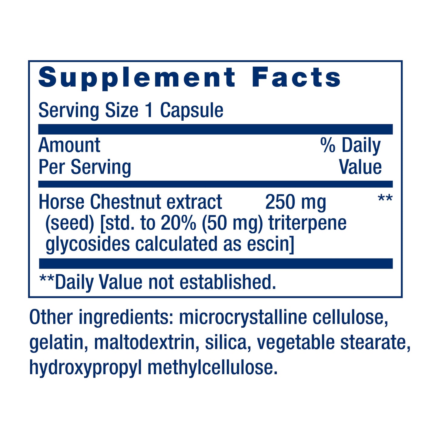 Life Extension Venotone Standardized Horse Chestnut Promotes Healthy Fluid Balance, Gluten-Free, Non-GMO, 60 Capsules