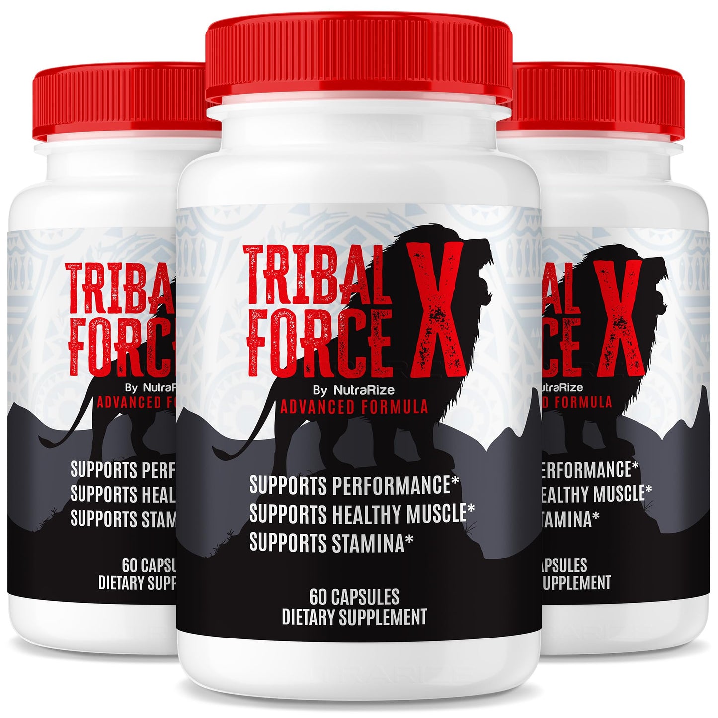 NutraRize Tribal Force X Capsules, 180 Capsules