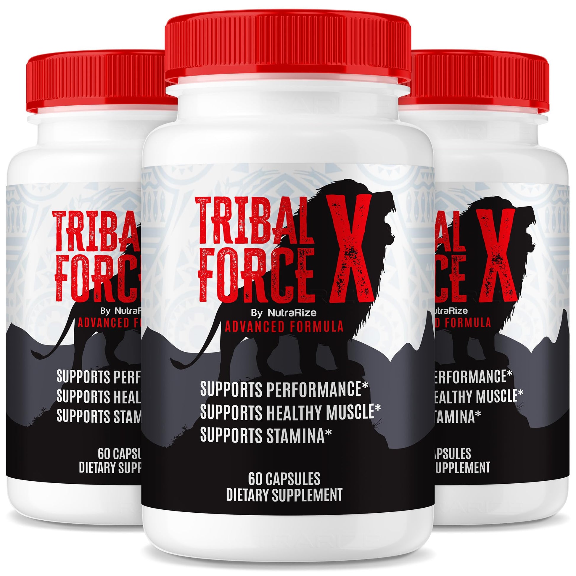 NutraRize Tribal Force X Capsules, 180 Capsules