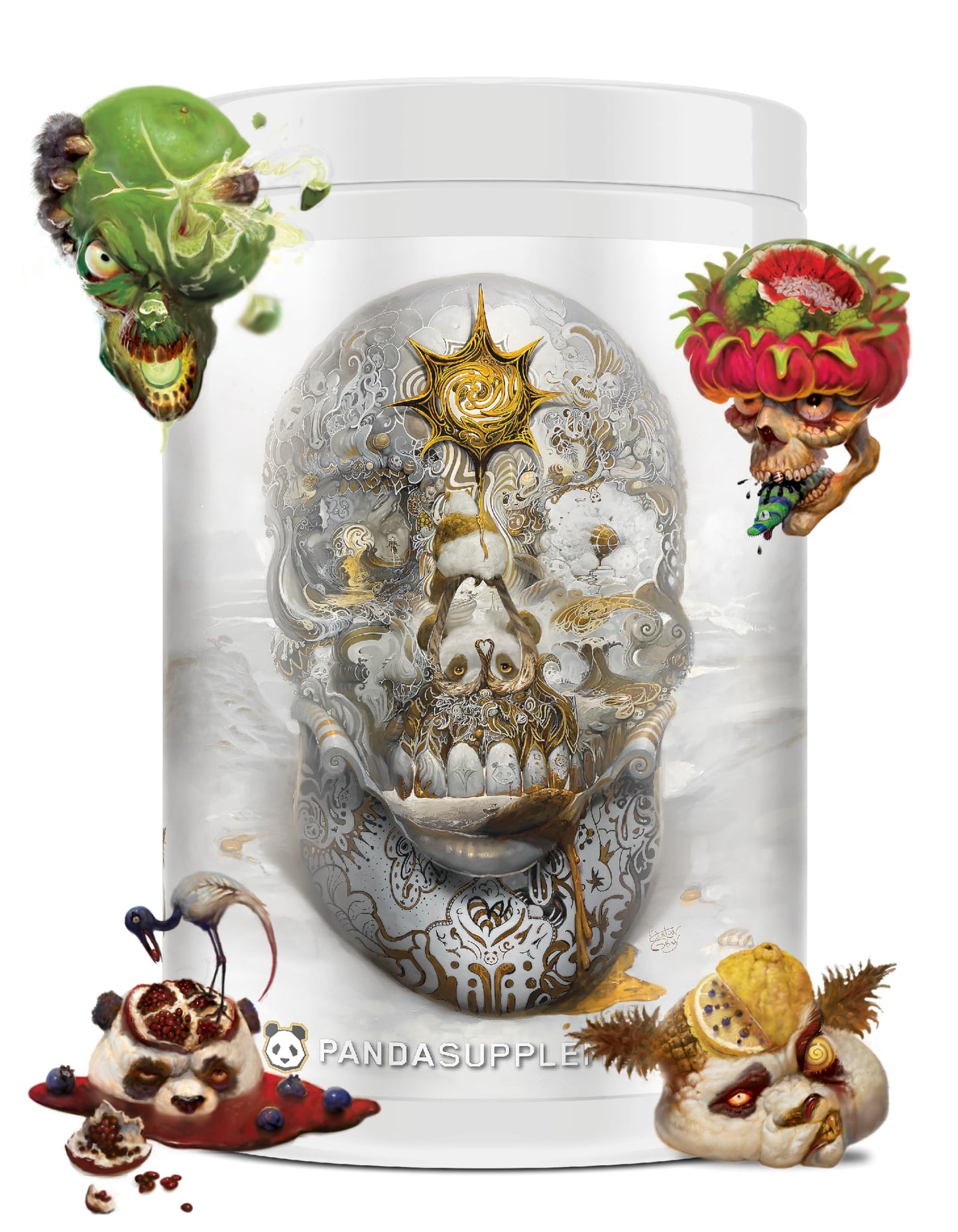 Underground Bio Labs Skull Crusher Nootropic Pre-Workout Powder, 14.81 oz