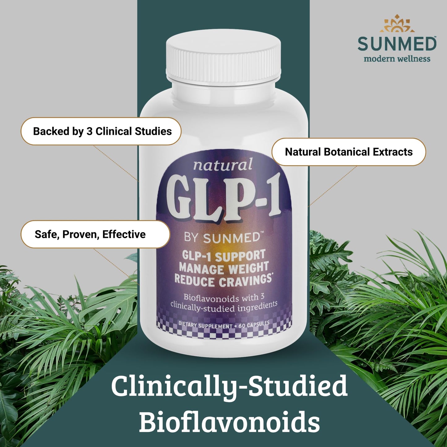 SUNMED GLP-1 Support Capsule 60 Count