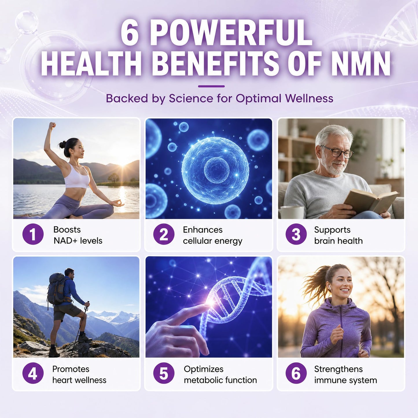 HEALGUT Liposomal NMN Supplement 1000mg Per Serving, 99.9% Pure NMN (Nicotinamide Mononucleotide) for NAD+ Support, Cellular Energy, Healthy Aging & Longevity, Higher Absorption, 120 Capsules