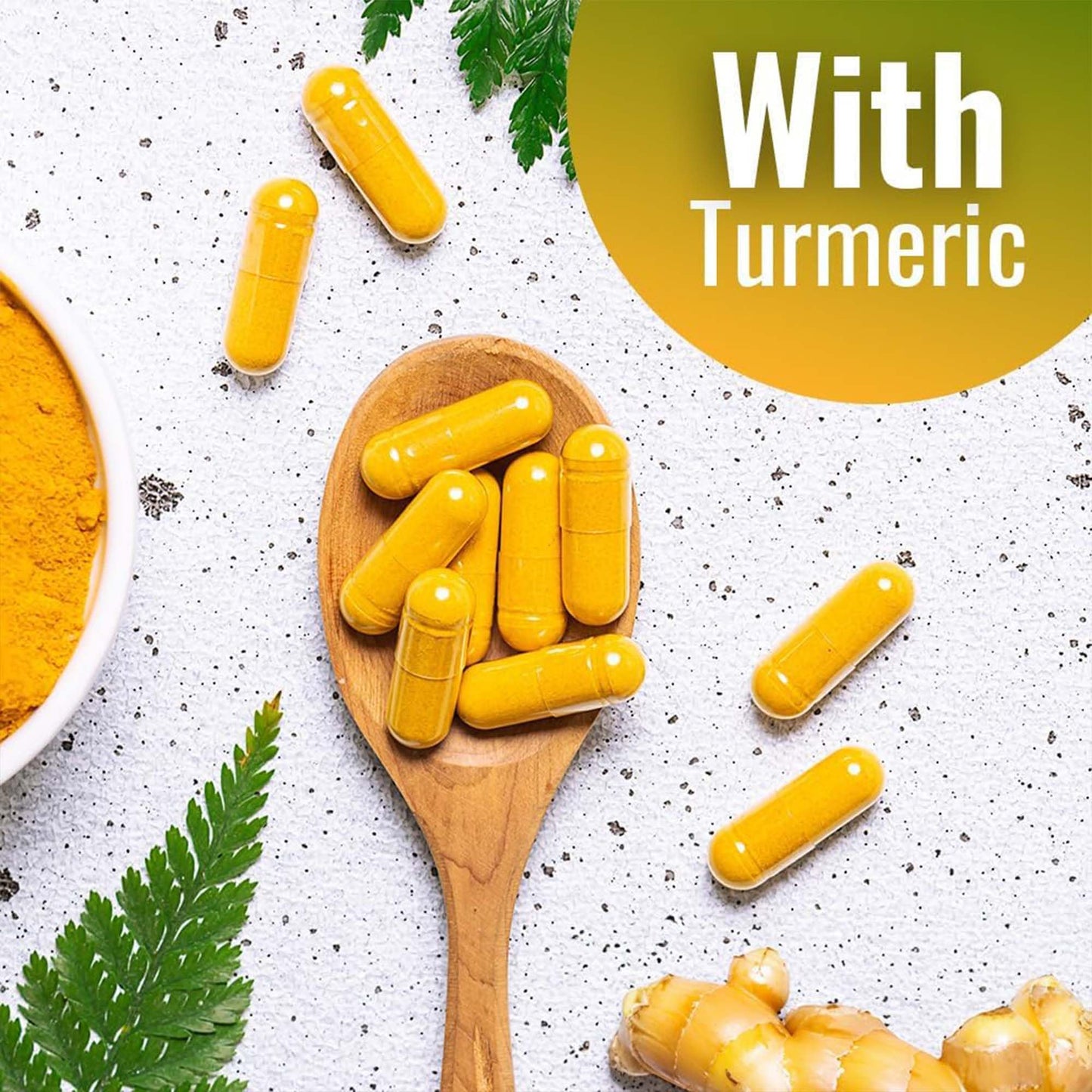 Vitamatic Green Lipped Mussel Capsules with Turmeric 120 Count