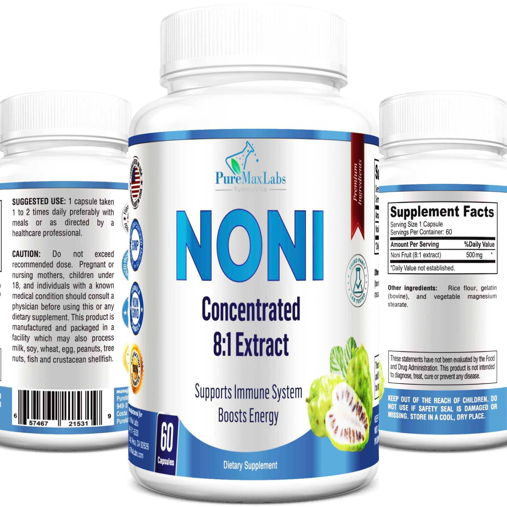 YUMMYVITE Noni Capsules 60 Capsules