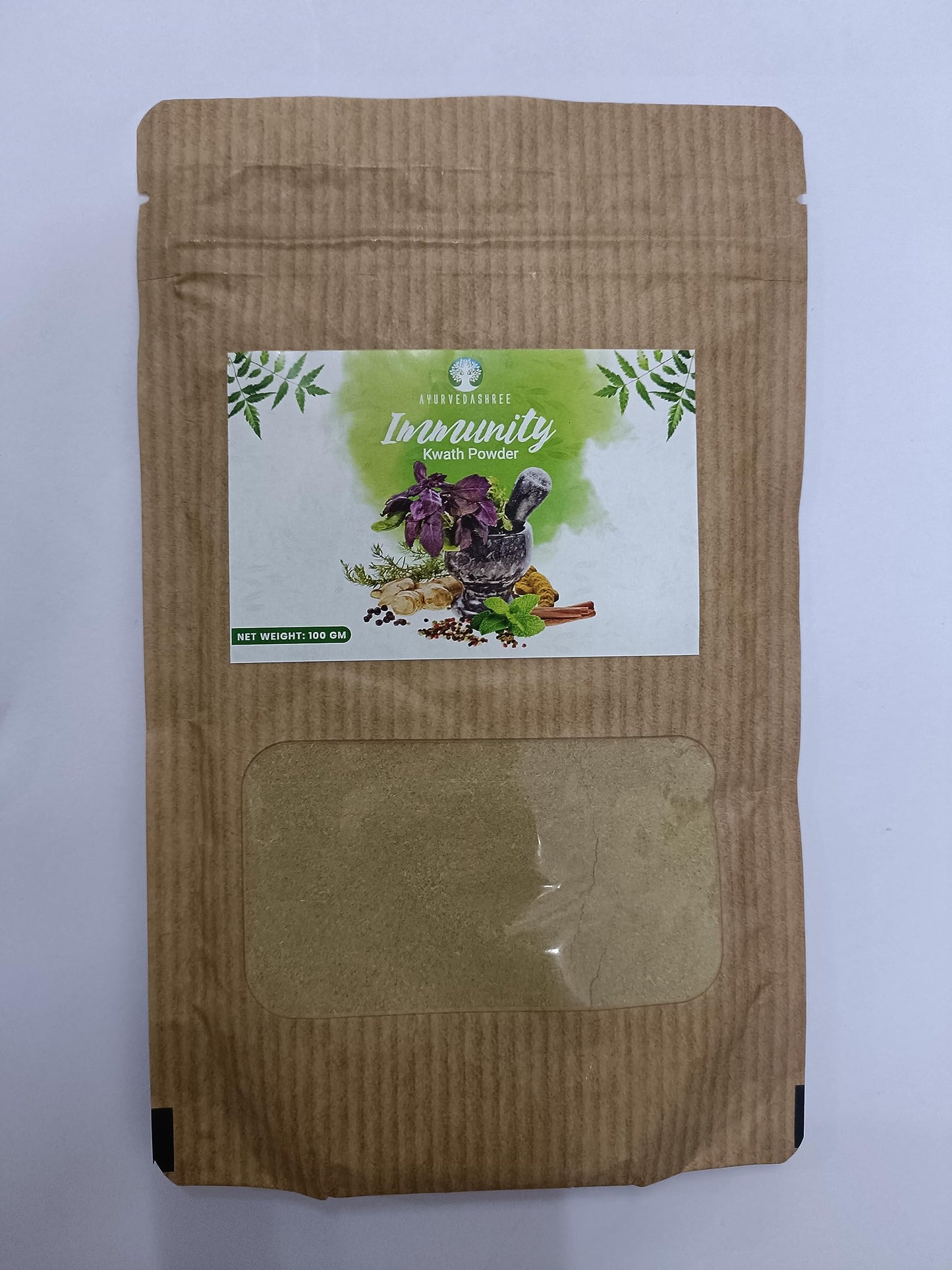 AYURVEDASHREE Immunity Kwath Powder 3.53 oz