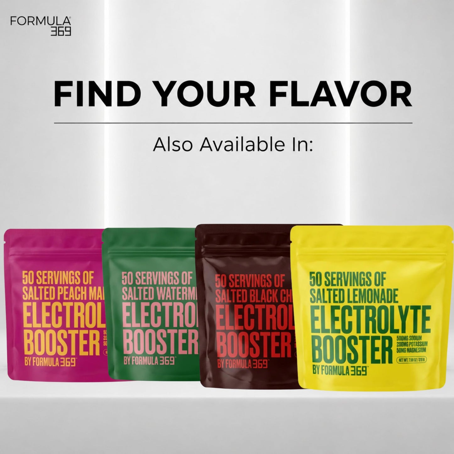 Formula 369 Electrolyte Booster Salty Watermelon Powder 5.75 Ounce