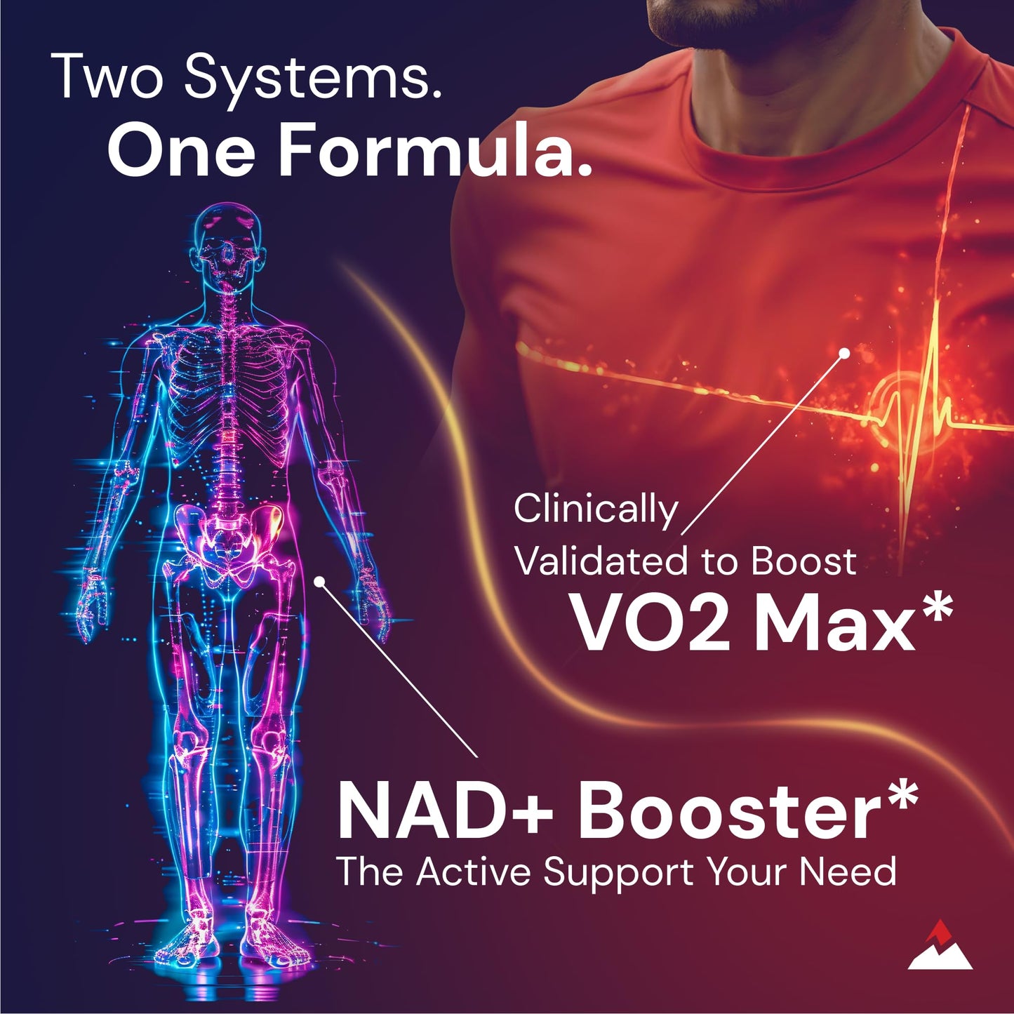 Novex Biotech Oxydrene NAD+ Support Vo2 Max Boost Energy + Endurance Capsules 60