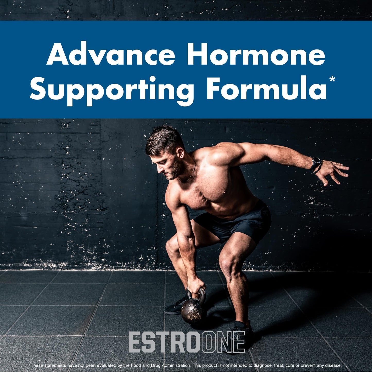NutraOne EstroOne Hormone Support for Men, 60 Capsules