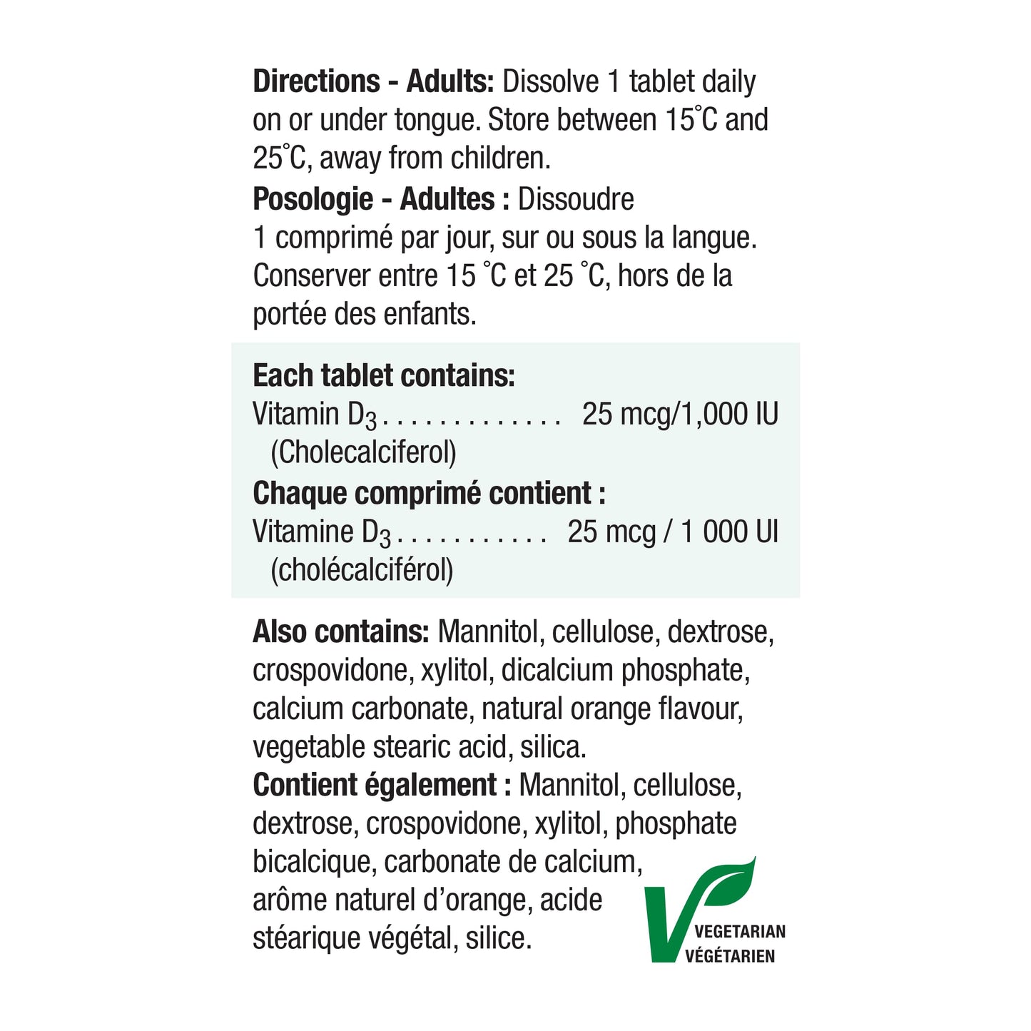 Jamieson Laboratories Vitamin D3 1,000 IU 150 Tablets