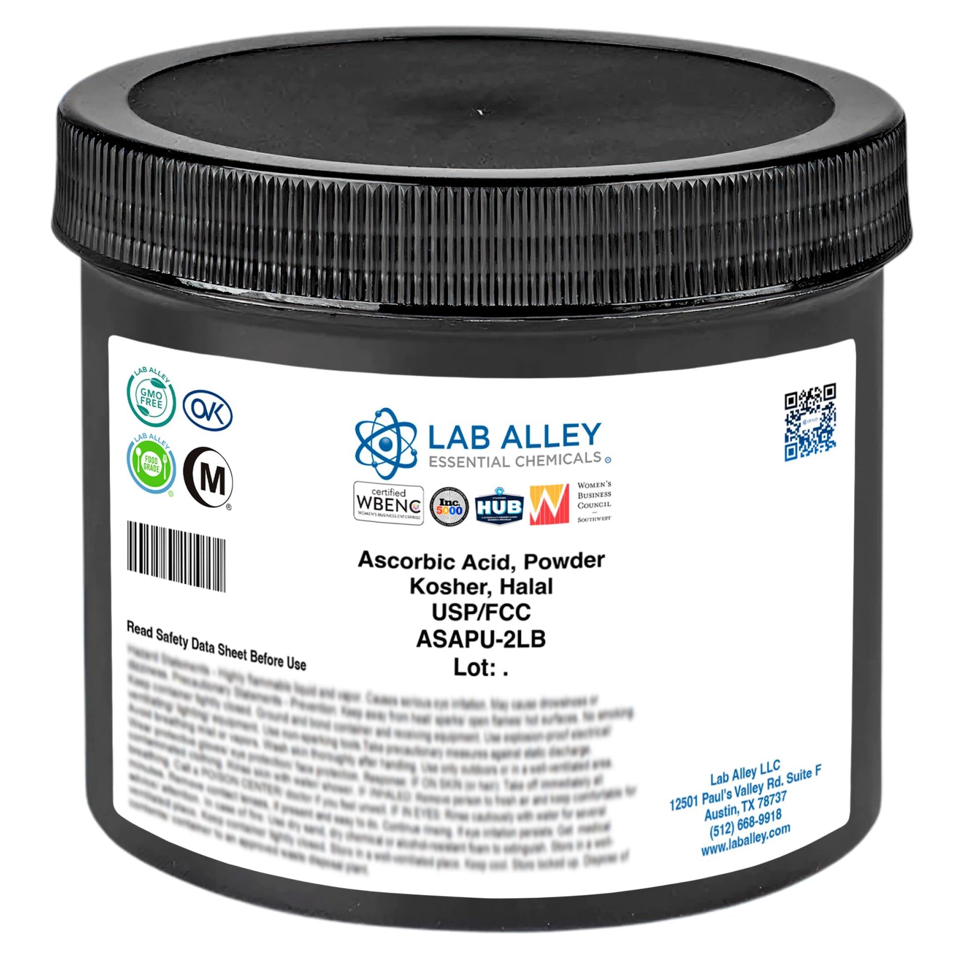 Lab Alley Ascorbic Acid Powder 2 Pounds