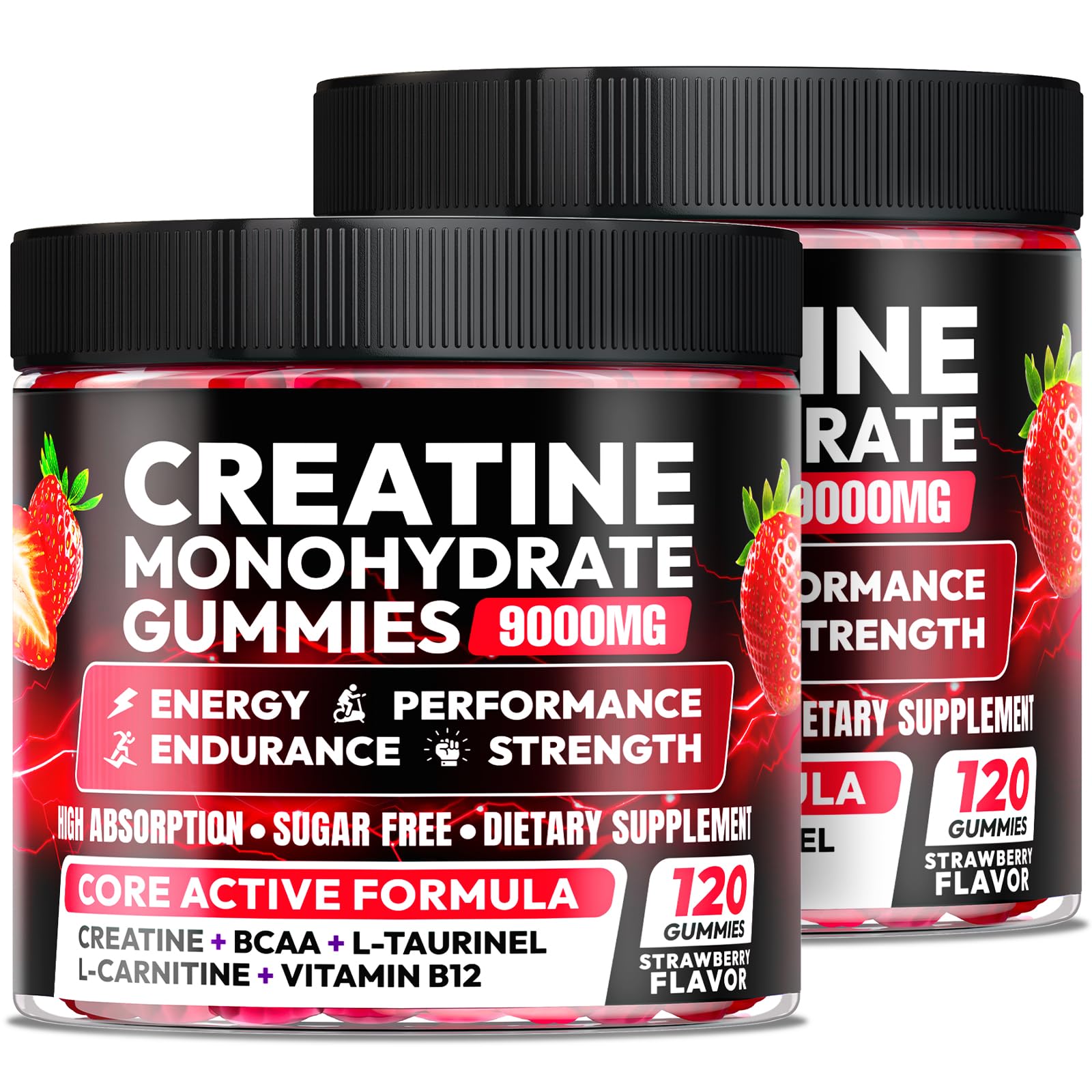 Cytona Creatine Monohydrate Gummies 9000mg, 240 Gummies