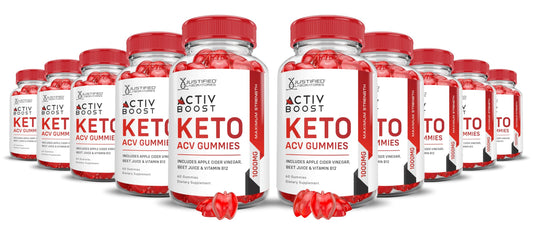Justified Laboratories Activboost Keto ACV Gummies Gummy 600 Count