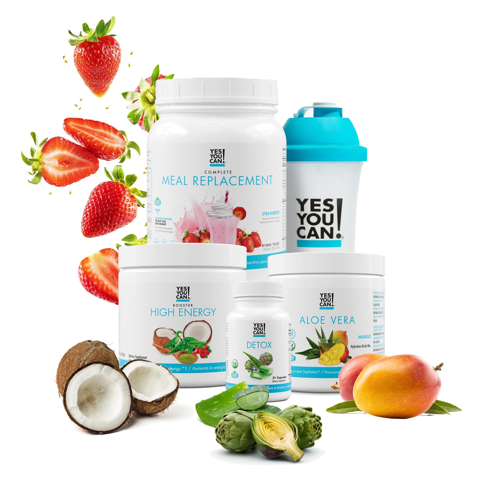 Yes You Can! Detox Plus Fiber Kit Powder 27.5 oz
