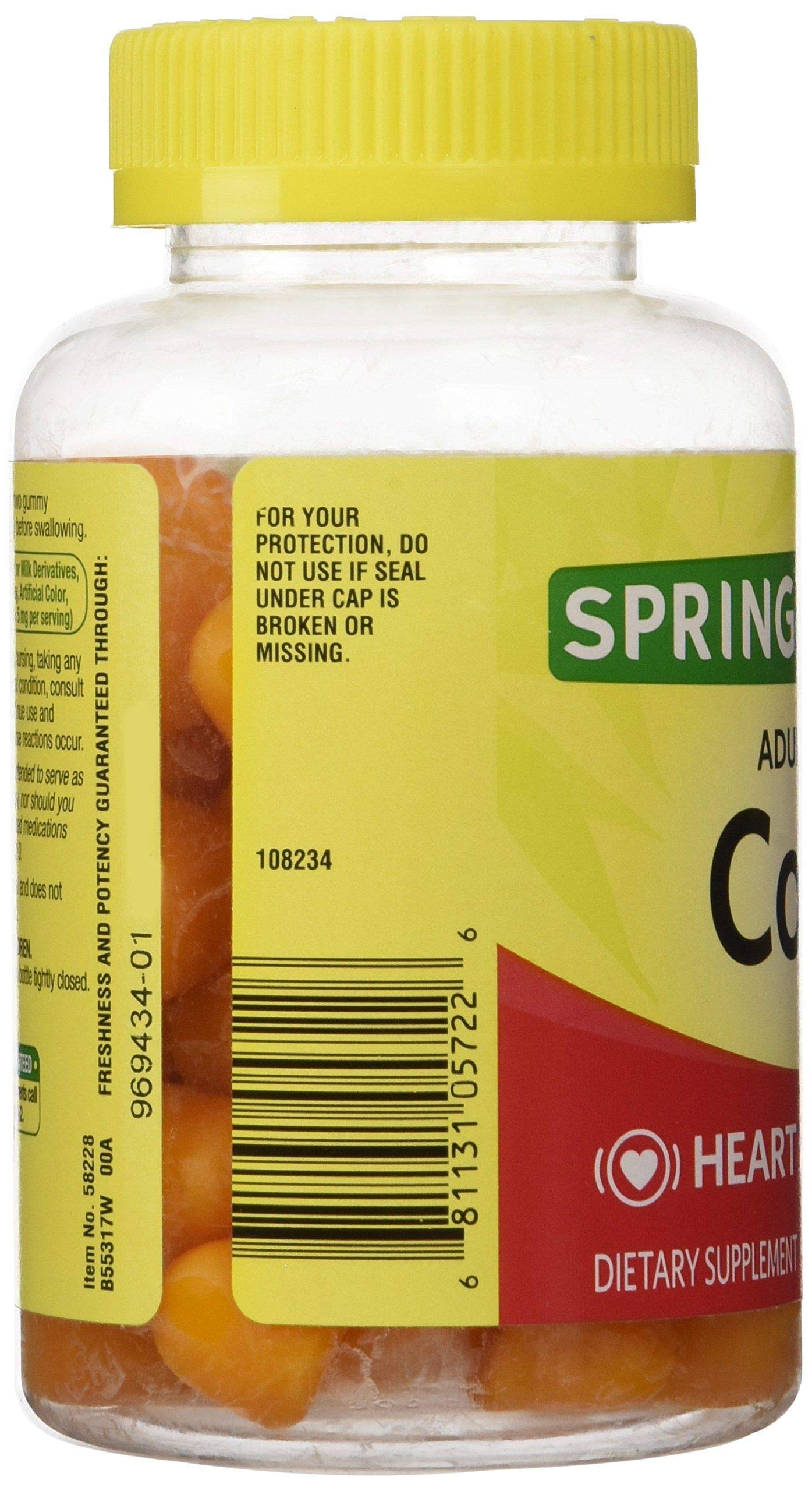 Spring Valley Co Q-10 Dietary Supplement Gummy 60 Count
