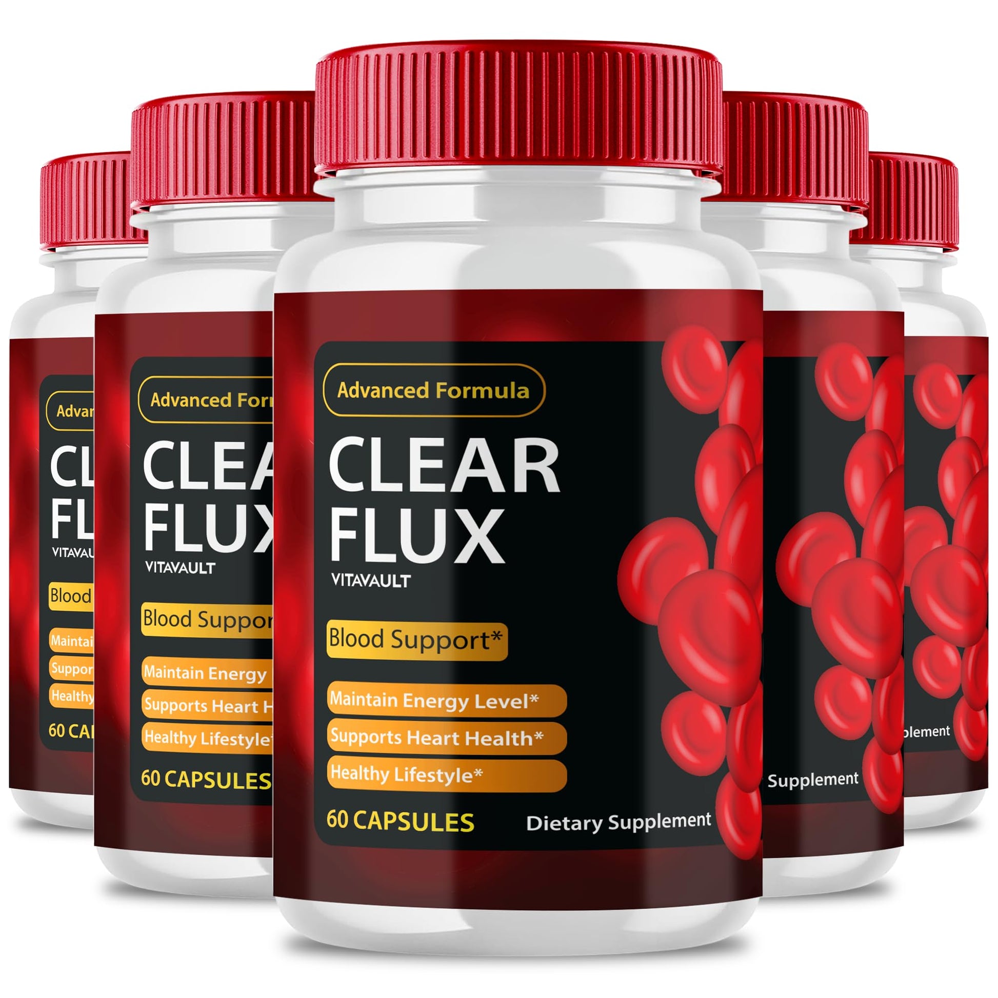 Vitavault Clear Flux Supplement Capsules 300