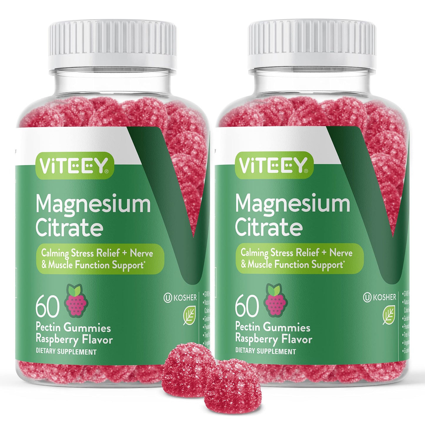 Viteey Magnesium Gummies Gummy 120 Count