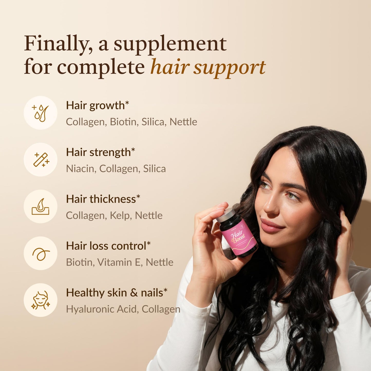 Kailea 18-in-1 Hair Growth Supplement 60 Capsules