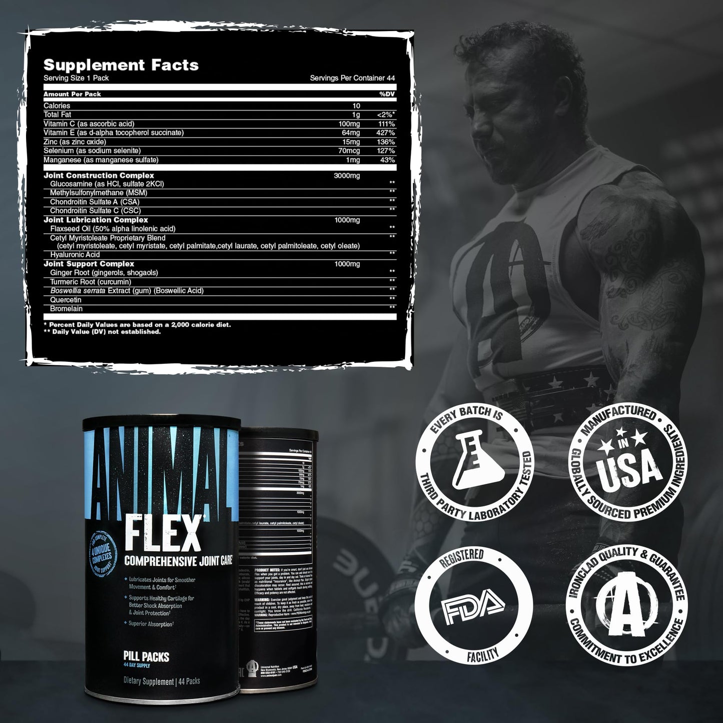 Animal Flex Tablet, 44 Servings