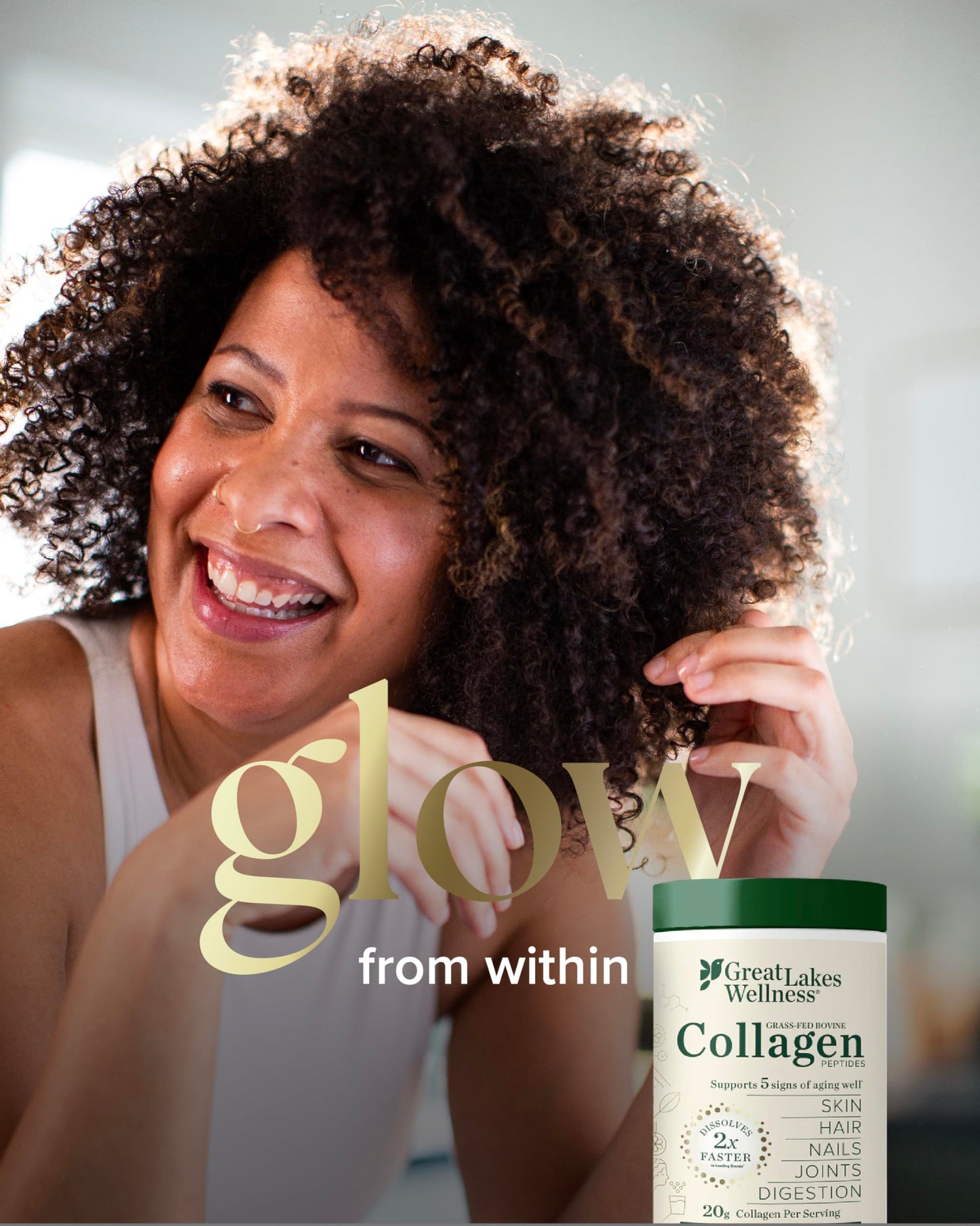 Great Lakes Wellness Collagen Peptides Powder, 7 oz