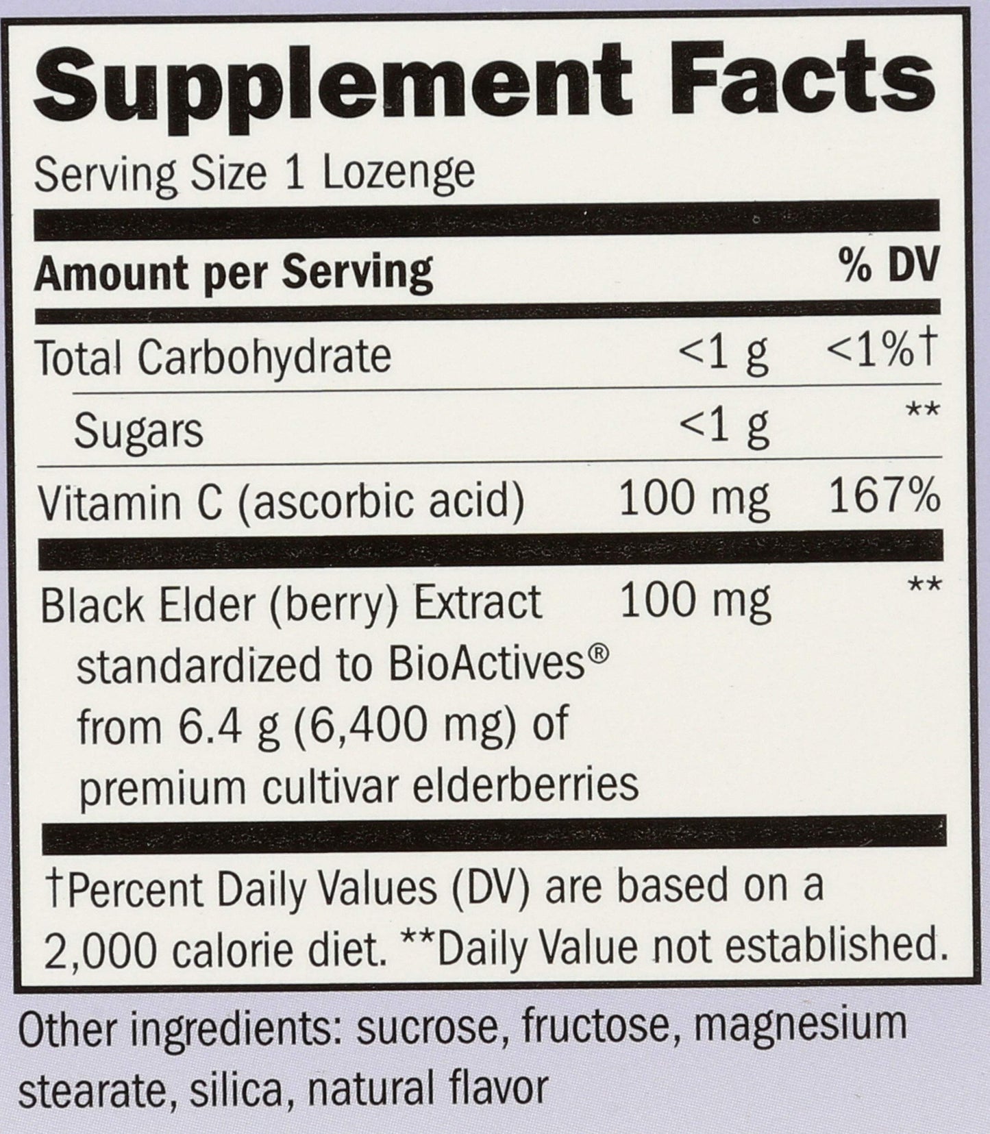 Nature's Way Sambucus Original Elderberry Tablets 30