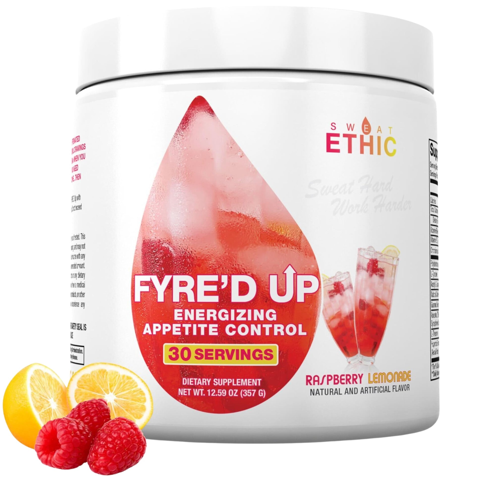 Sweat Ethic FYRE’D UP Powder 12 Ounce