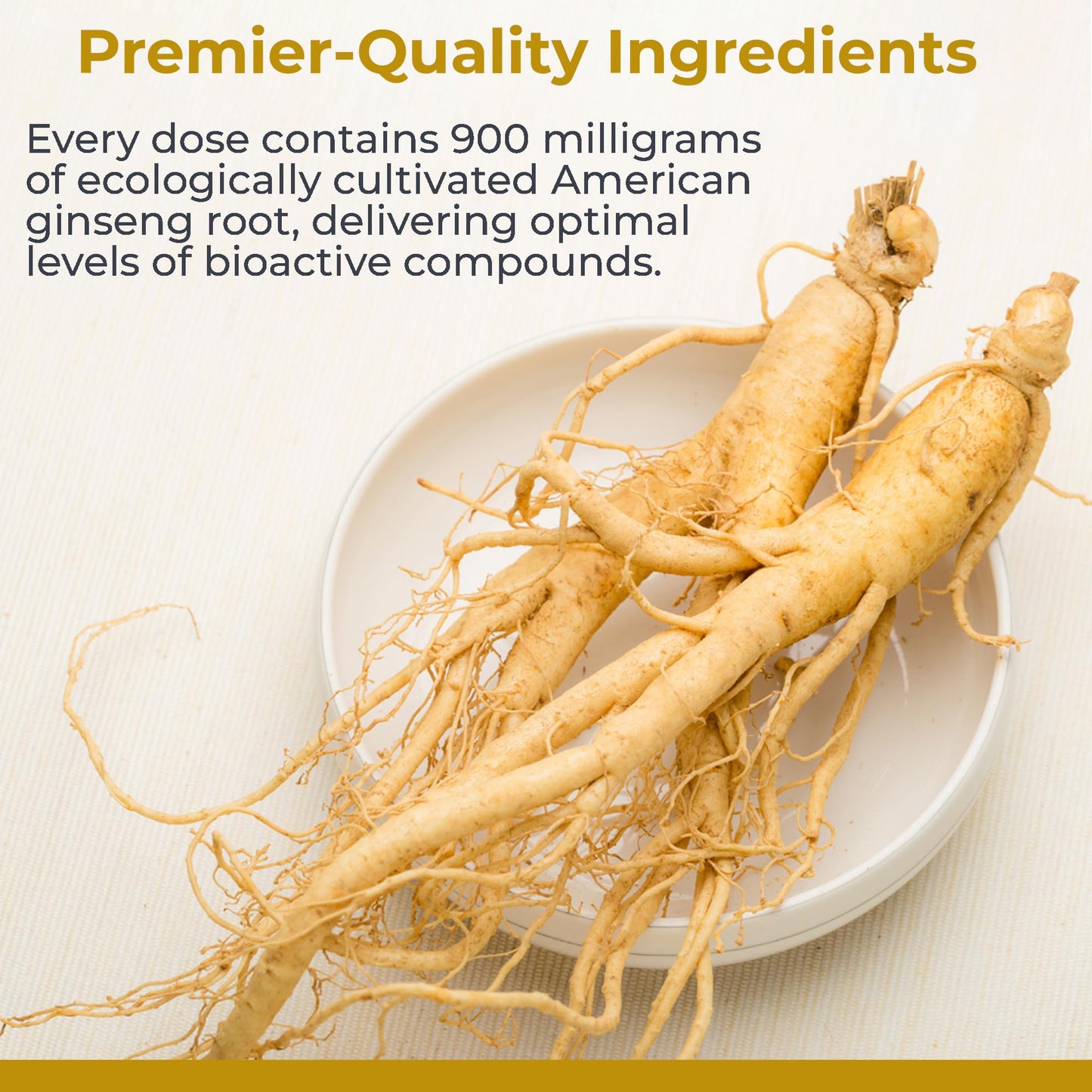 Premier Research Labs American Ginseng Supplement, 60 Capsules