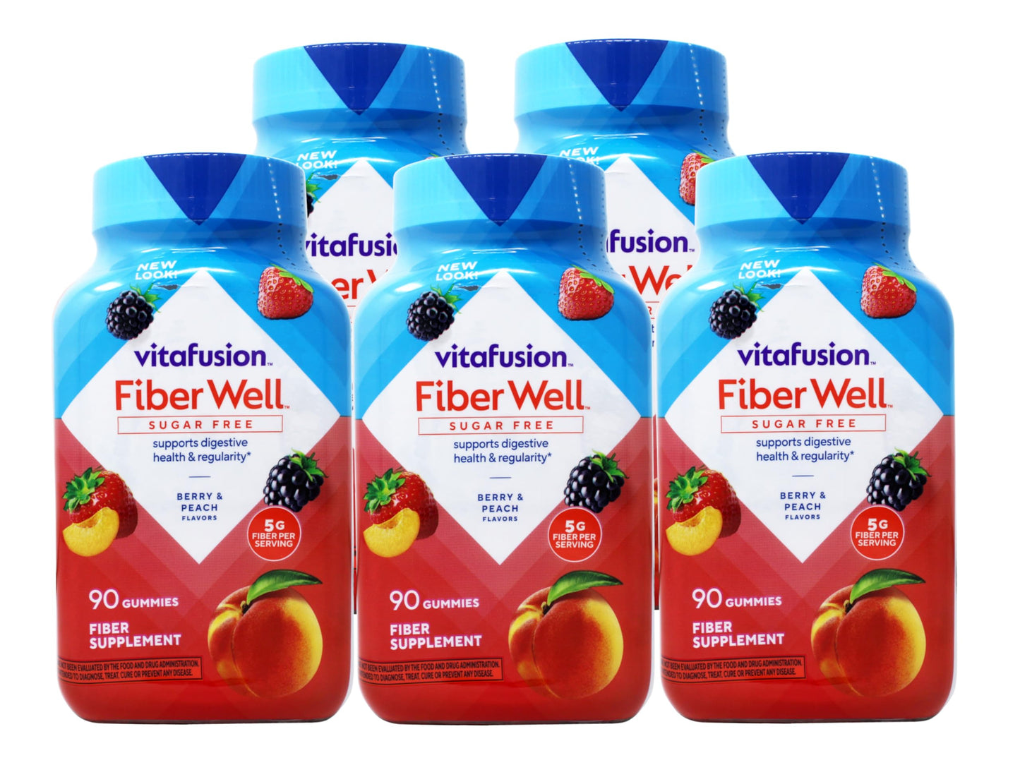 Outccogo VitaFusion Fiber Well Gummies 450 Gummies