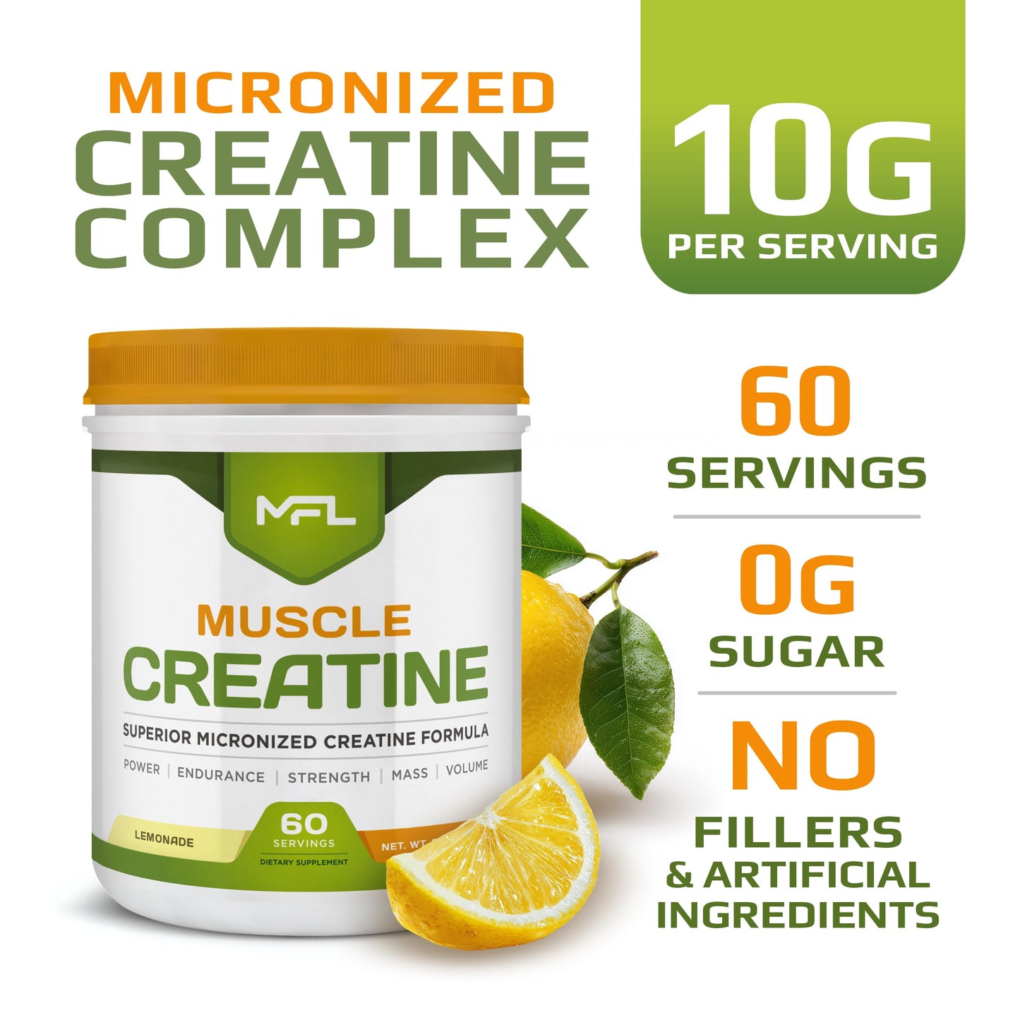 MUSCLE FOOD LABS MFL Muscle Creatine Powder 21.1644