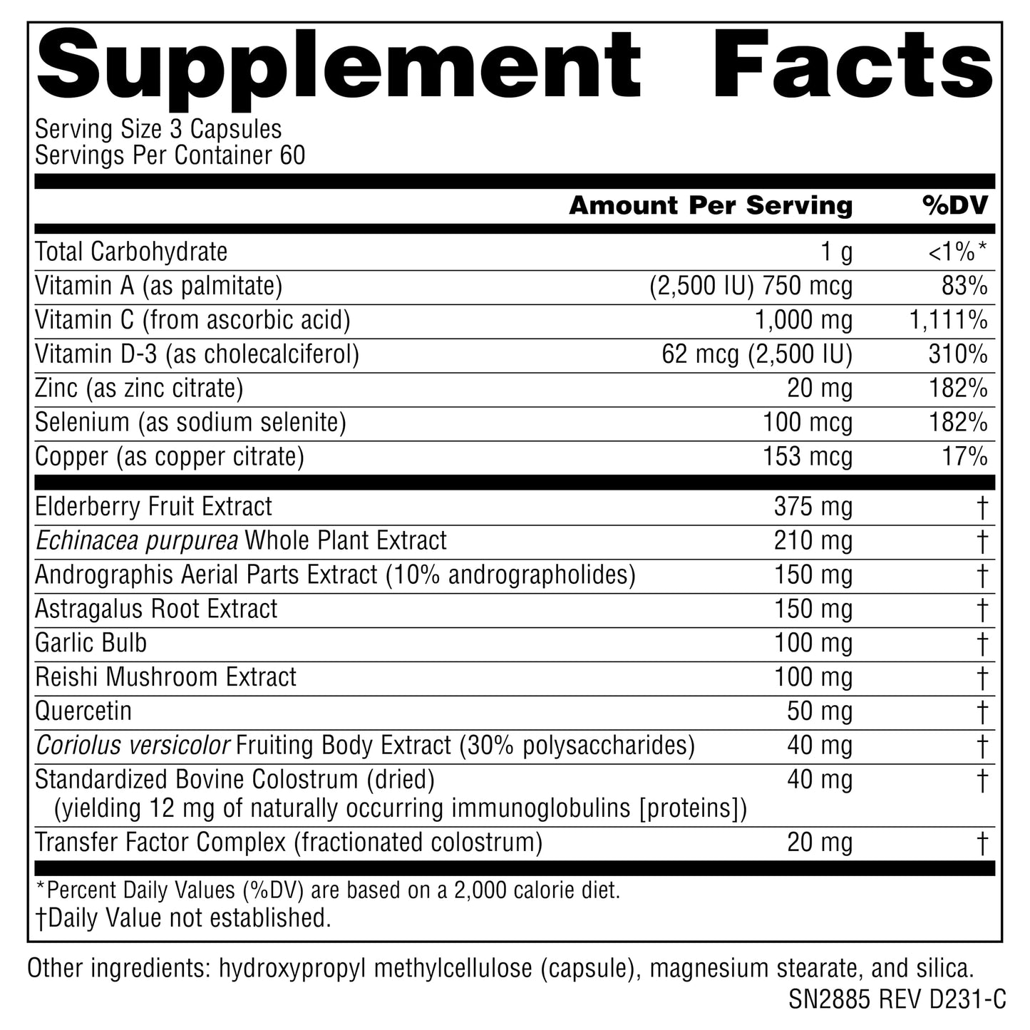 Source Naturals Wellness ImmuneSmart Capsules 180
