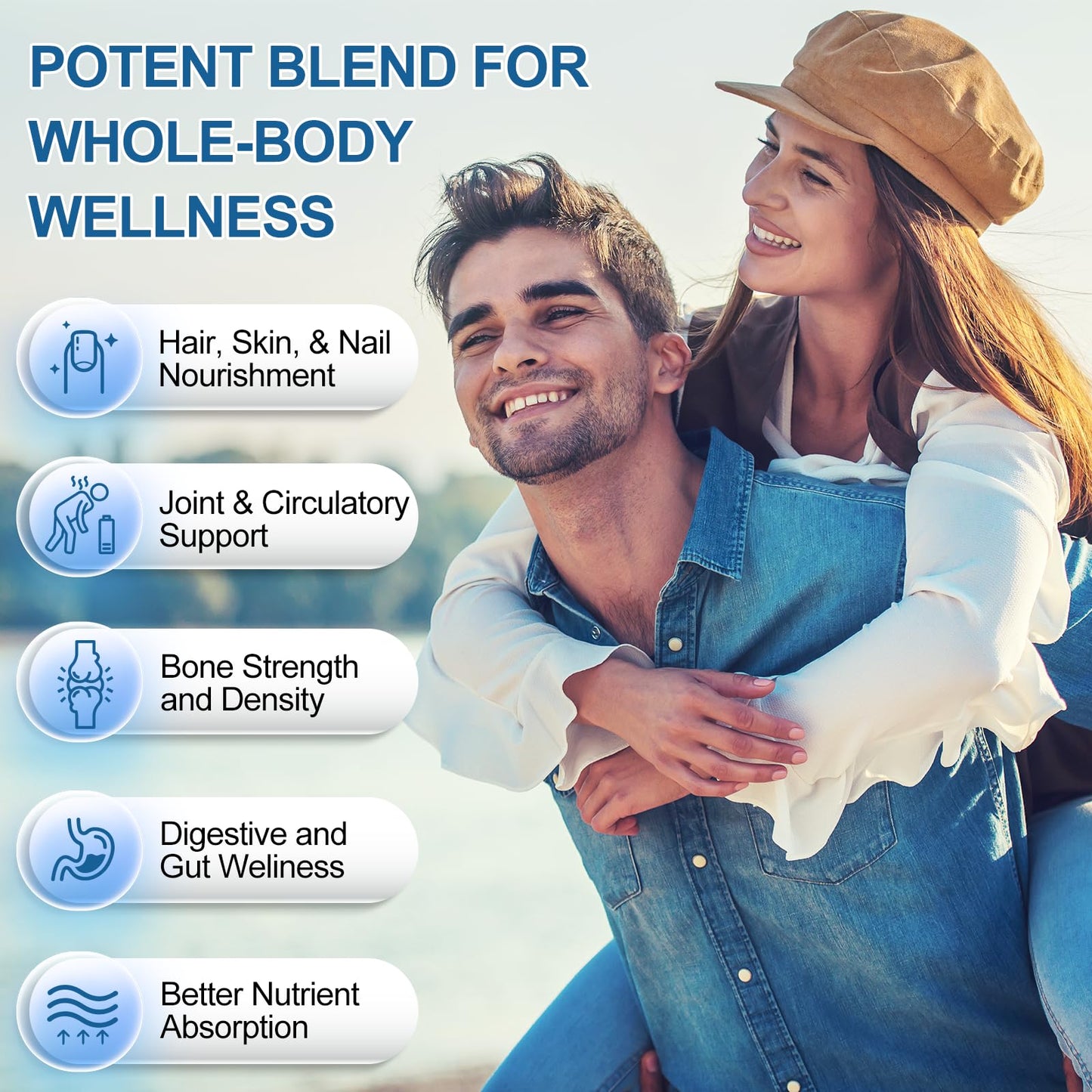 BEWORD Multi Collagen Softgels 240 Capsules