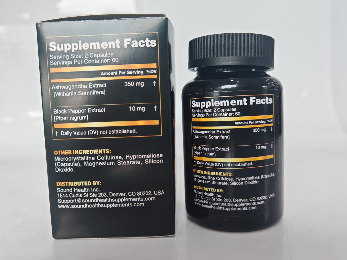 Sound Health Bloom Ashwagandha Capsules 120 Capsules