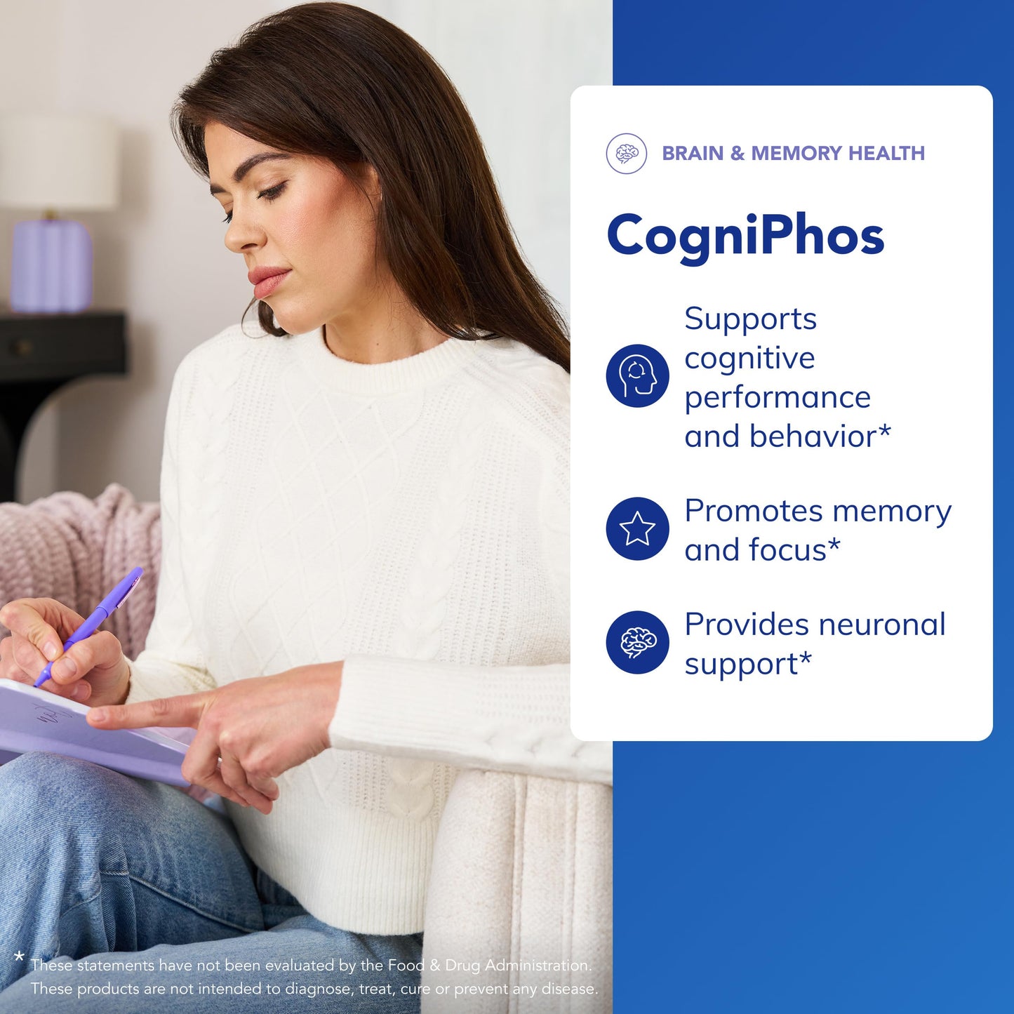 Pure Encapsulations CogniPhos Capsule 120 Capsules