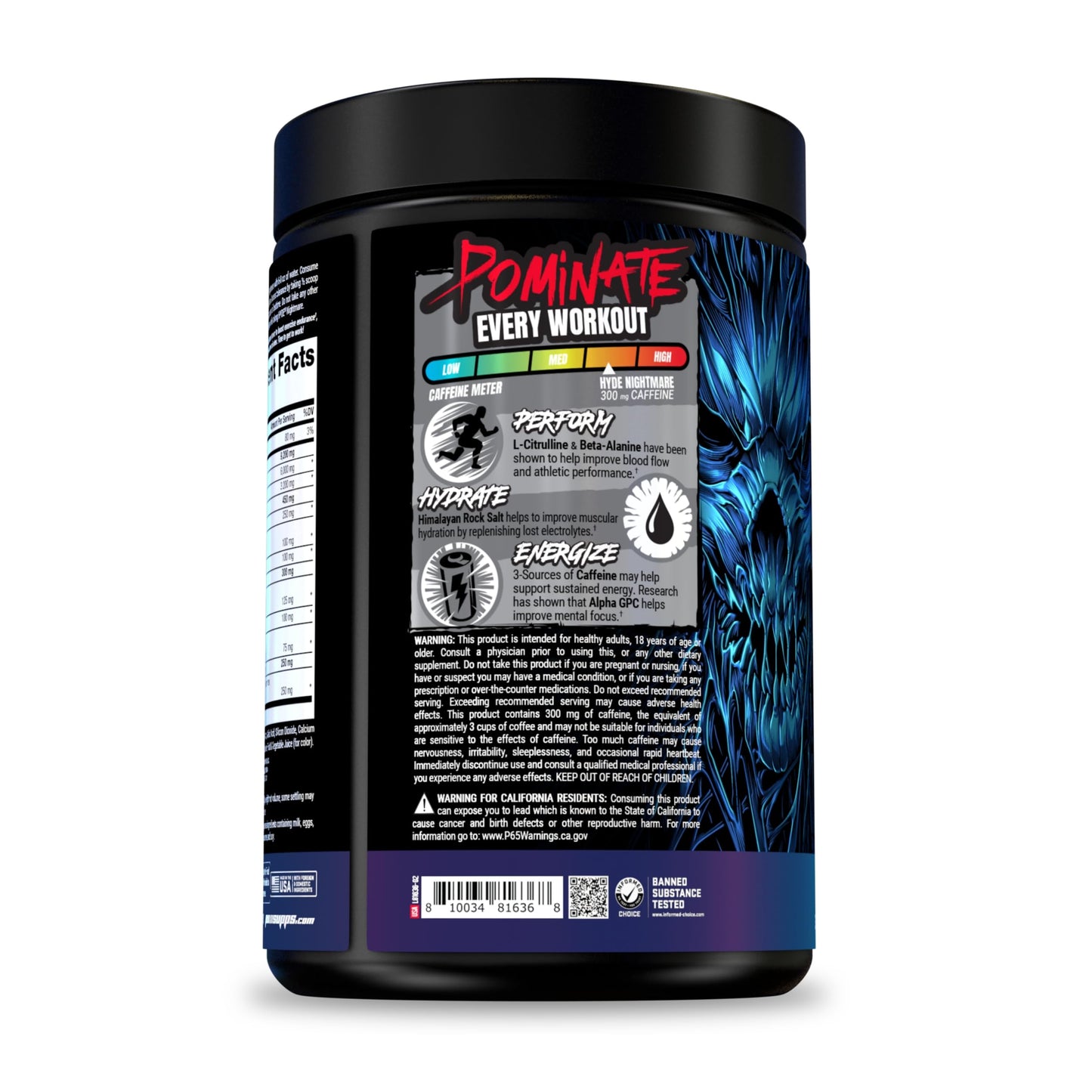 ProSupps Hyde Nightmare Intense Energy Pre-Workout Powder Bundle (2)