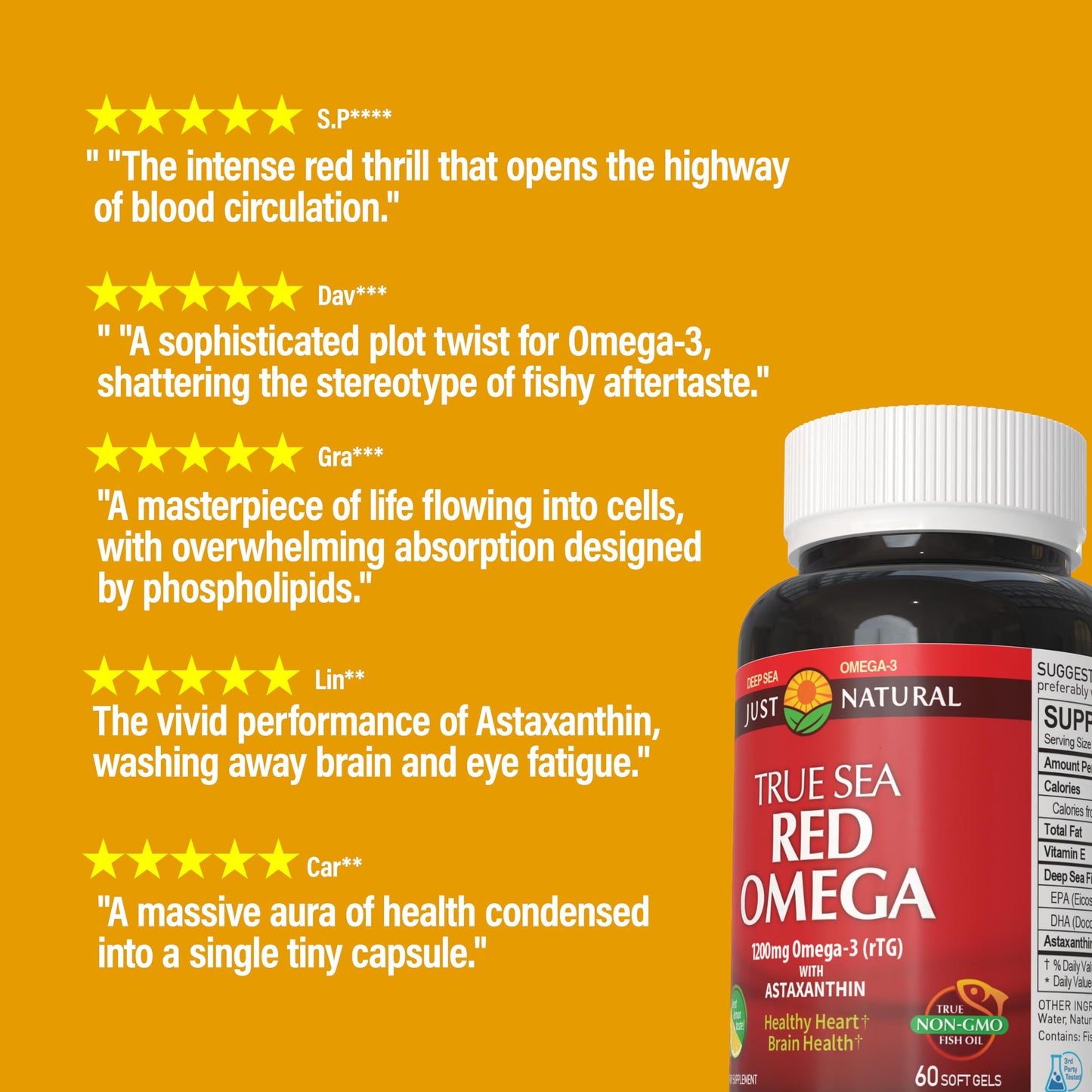 NANOWELL Red Omega-3 with Astaxanthin, DHA & EPA Softgels, 240 Count